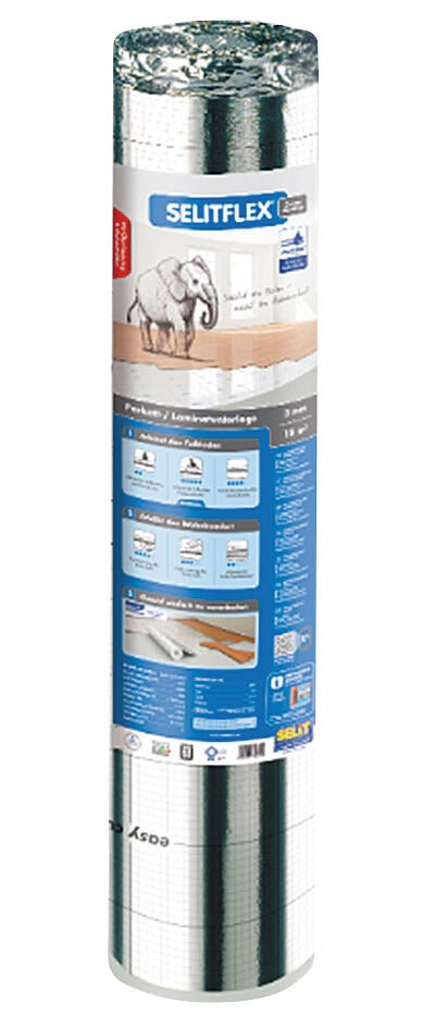 Sous-couche sol stratifié / parquet, protection contre l'humidité, Ep.3 mm 18m² - 3