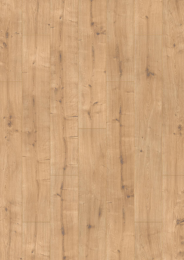 Sol stratifié chêne naturel New England MOD 04 AC4 Ep. 8 mm L. 128,5 x l. 19,2 cm -KRONOSPAN     - 2