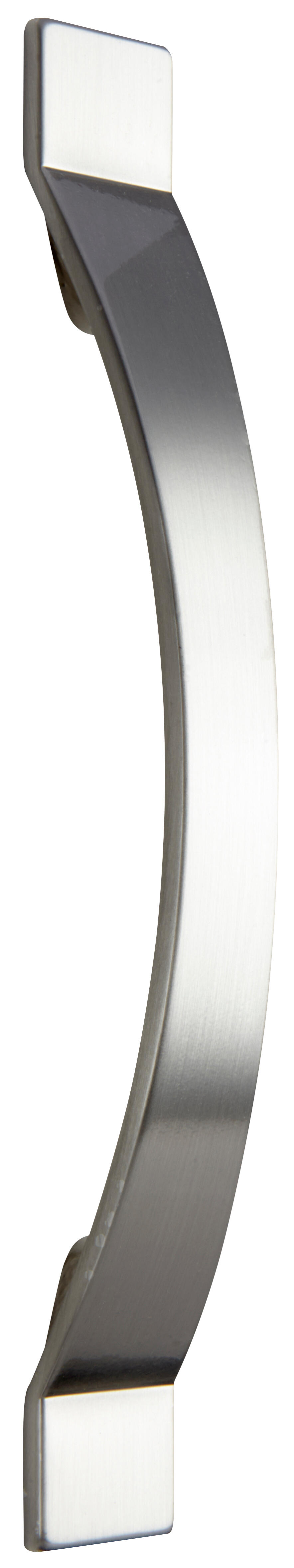 Poignée Nickel brossé entraxe 128 mm -  UU09 - 2