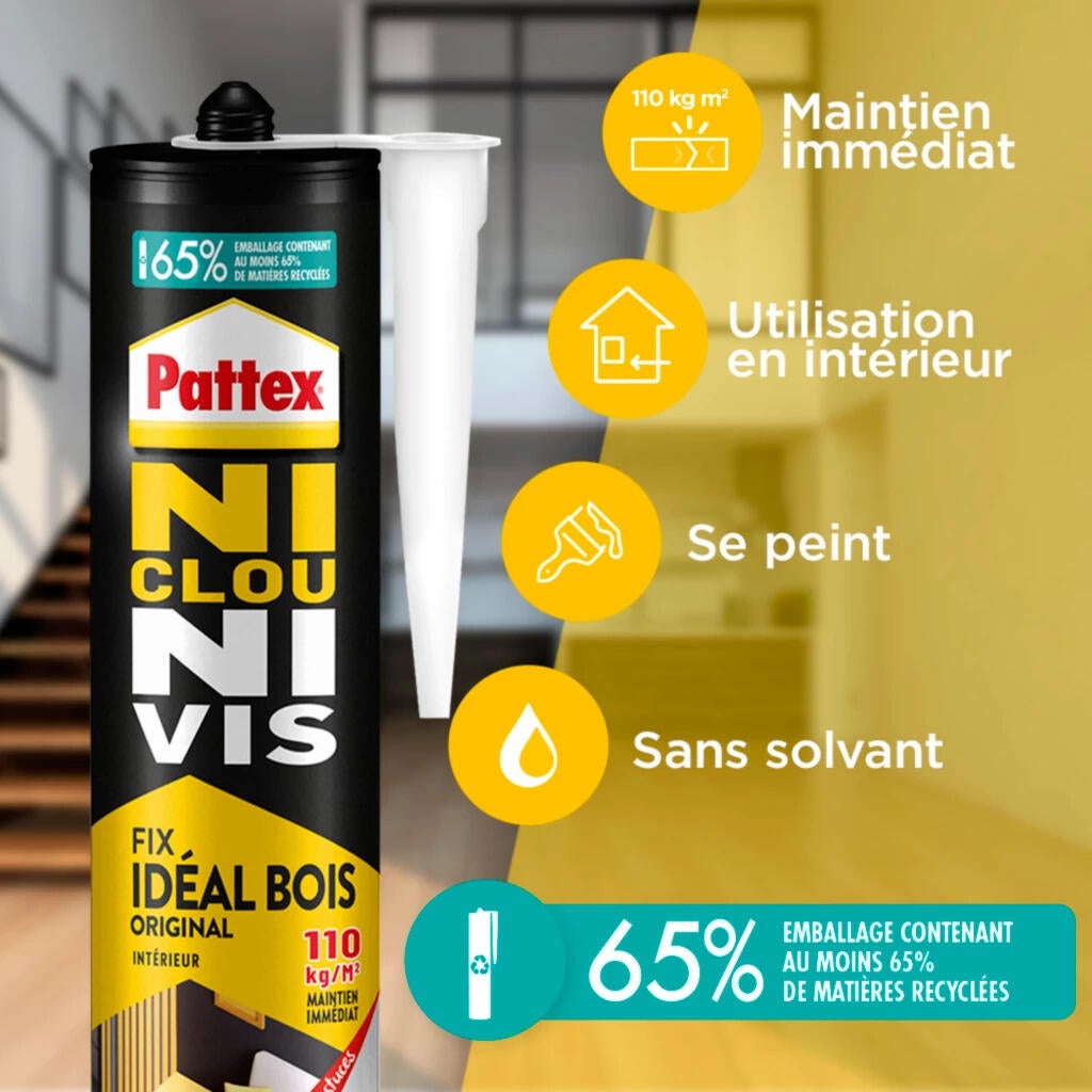 Fixation mega power 370 g Ni Clou Ni Vis - PATTEX - 2