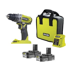 Perceuse à percussion MAKITA sans fil 18 V 2 batteries 3 Ah 13 mm et