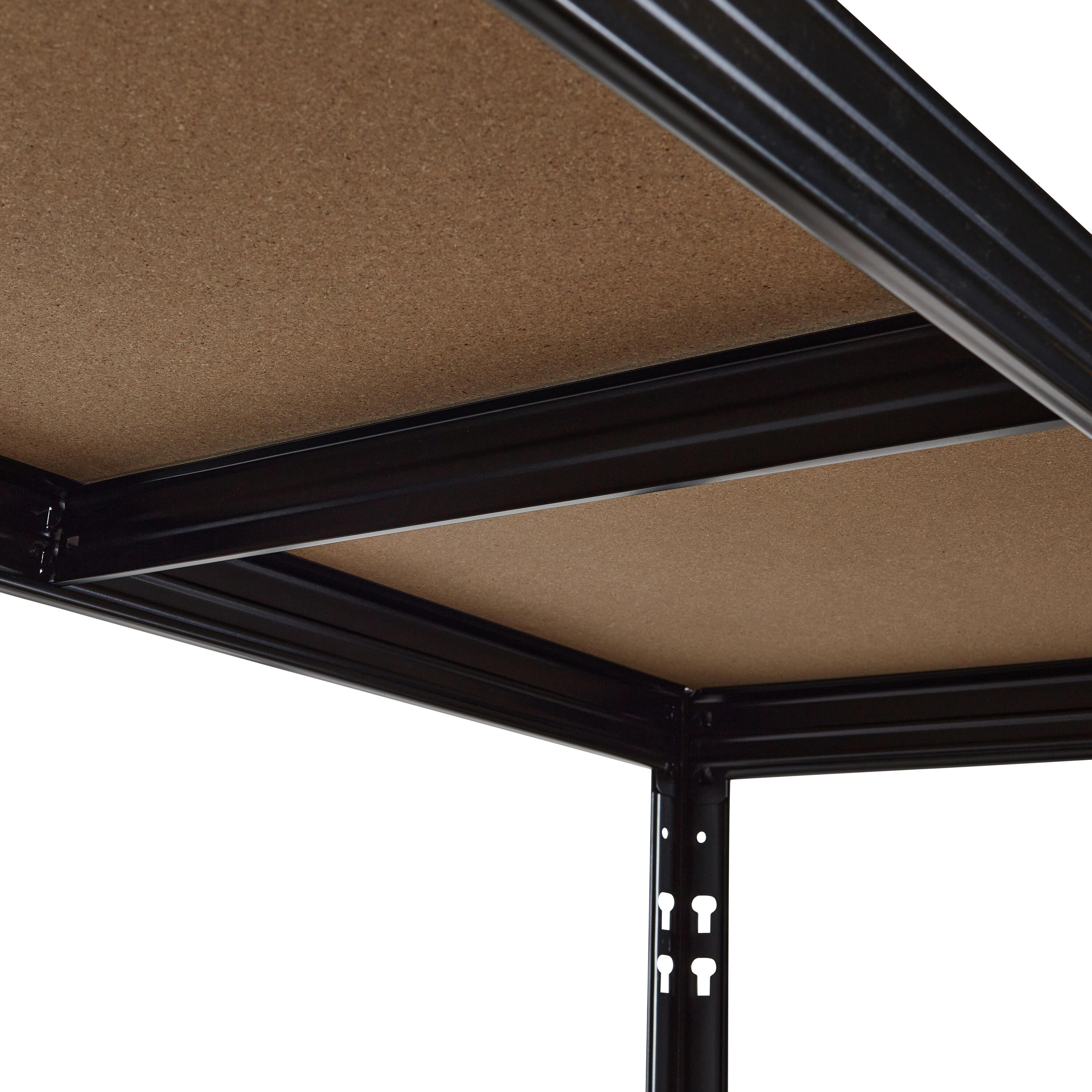 Étagère en métal et agglo 5 tablettes HALTERO - 3