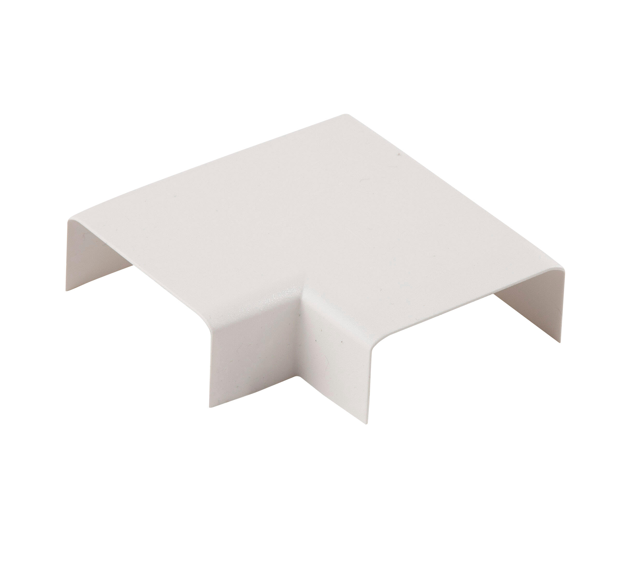Lot de 2 angles plats blancs pour moulure 12 x 20 mm - TEHALIT  - 3