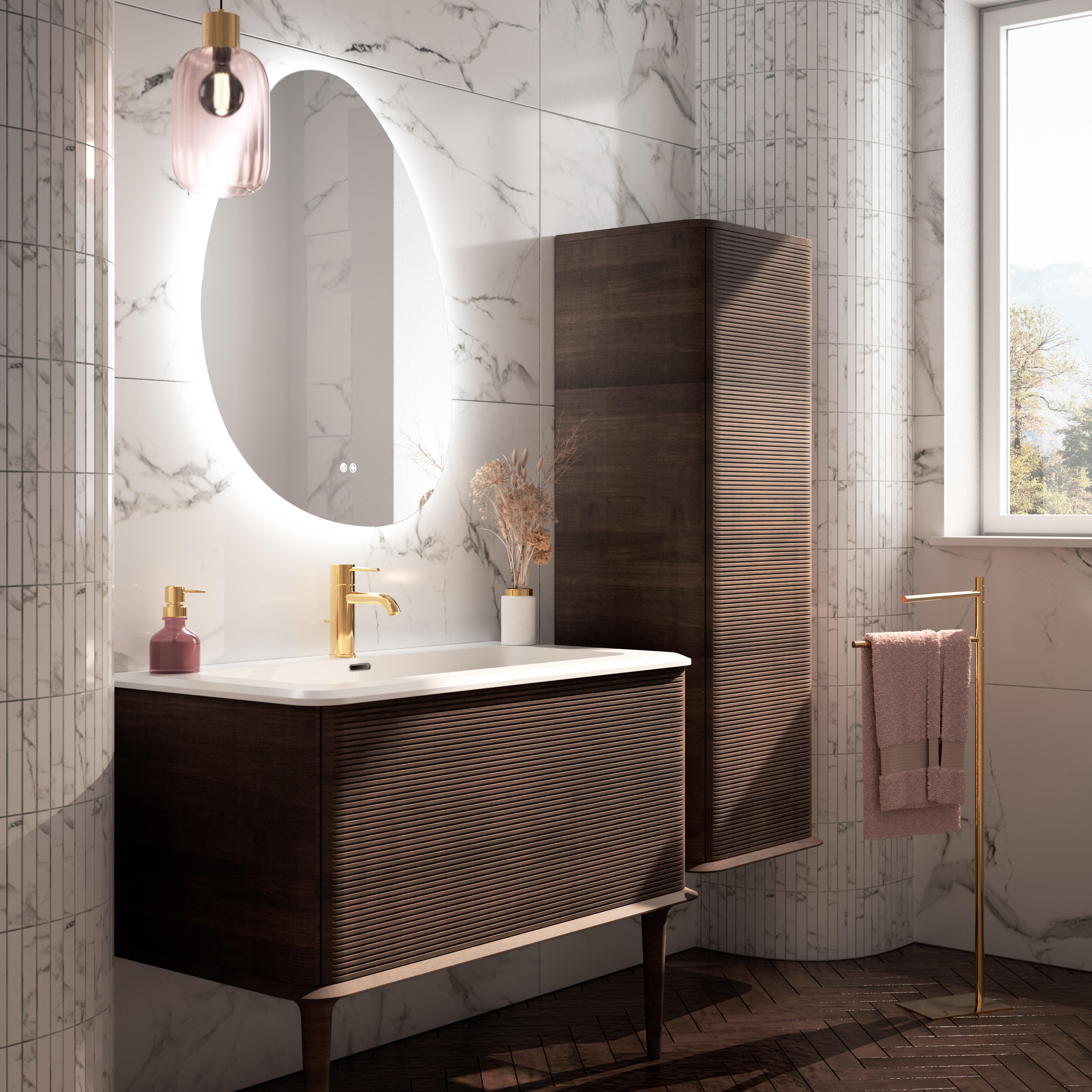 Piastrella da pavimento e rivestimento interno ed esterno in gres porcellanato 60 x 120 cm rettificato grigio satinato Silk traffico molto intenso (pei 5/5) Sp. 9.2 mm 1.44 mq - 6