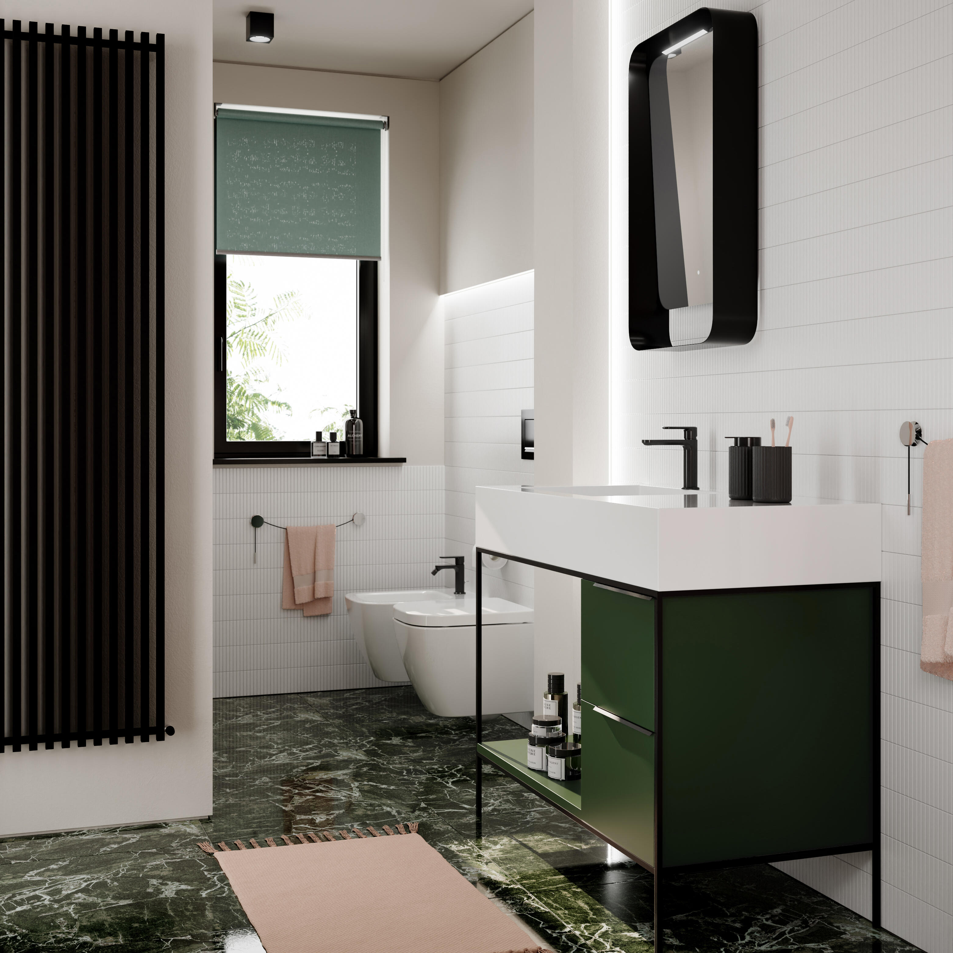 Copriwater i.life S rettangolare originale per serie sanitari IDEAL STANDARD con chiusura rallentata sganciabile in duroplast bianco - 3