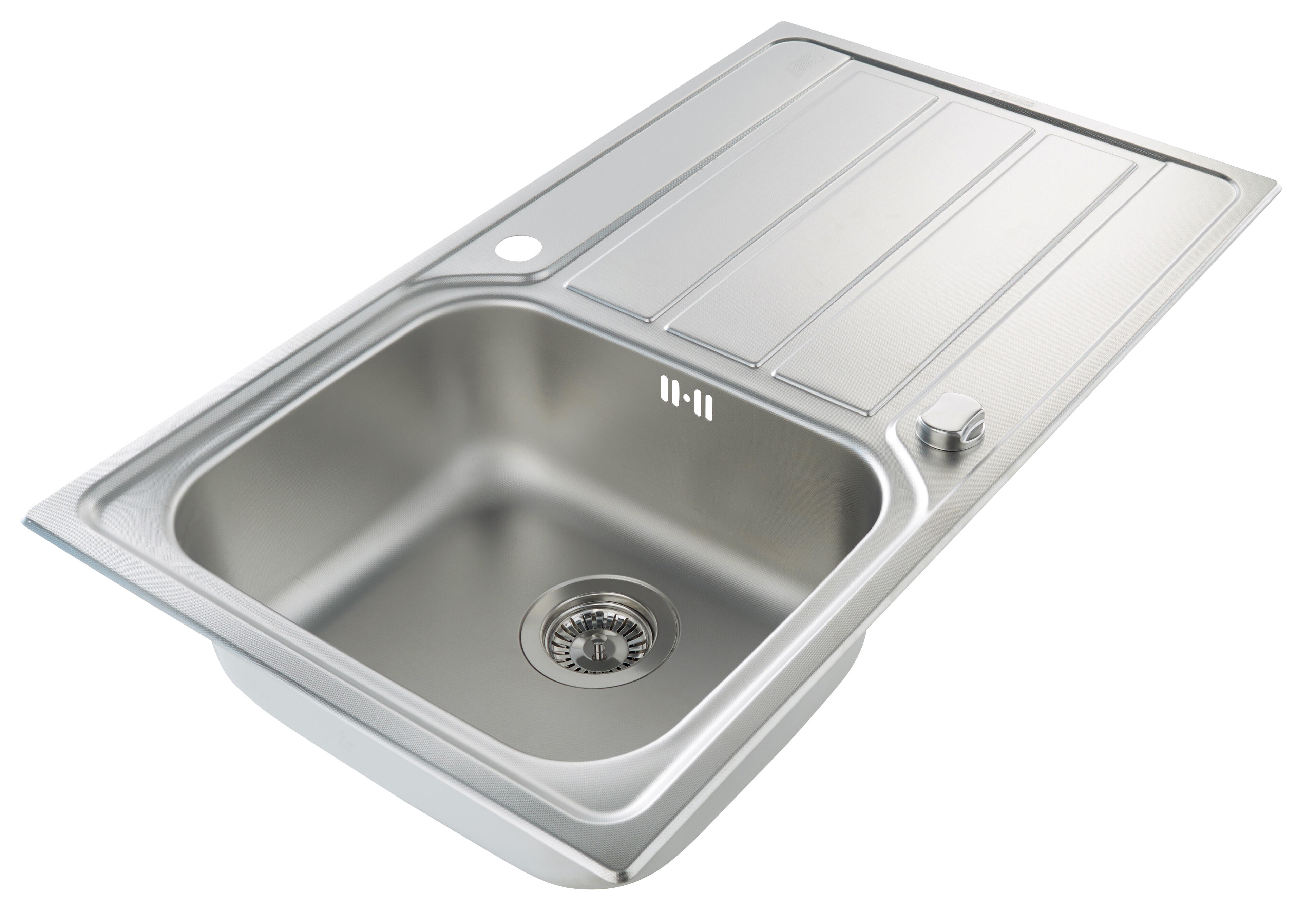 Evier à encastrer 1 cuve en inox - 