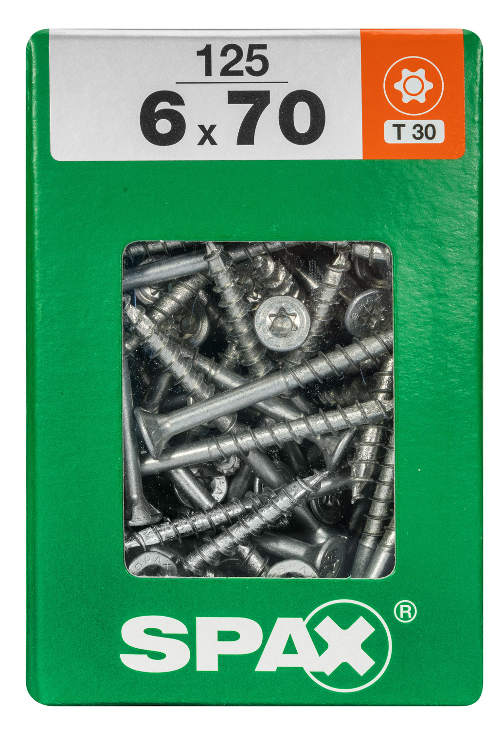 Vis bois Diam. 6 x 70 mm Boîte de 125 - SPAX - 3