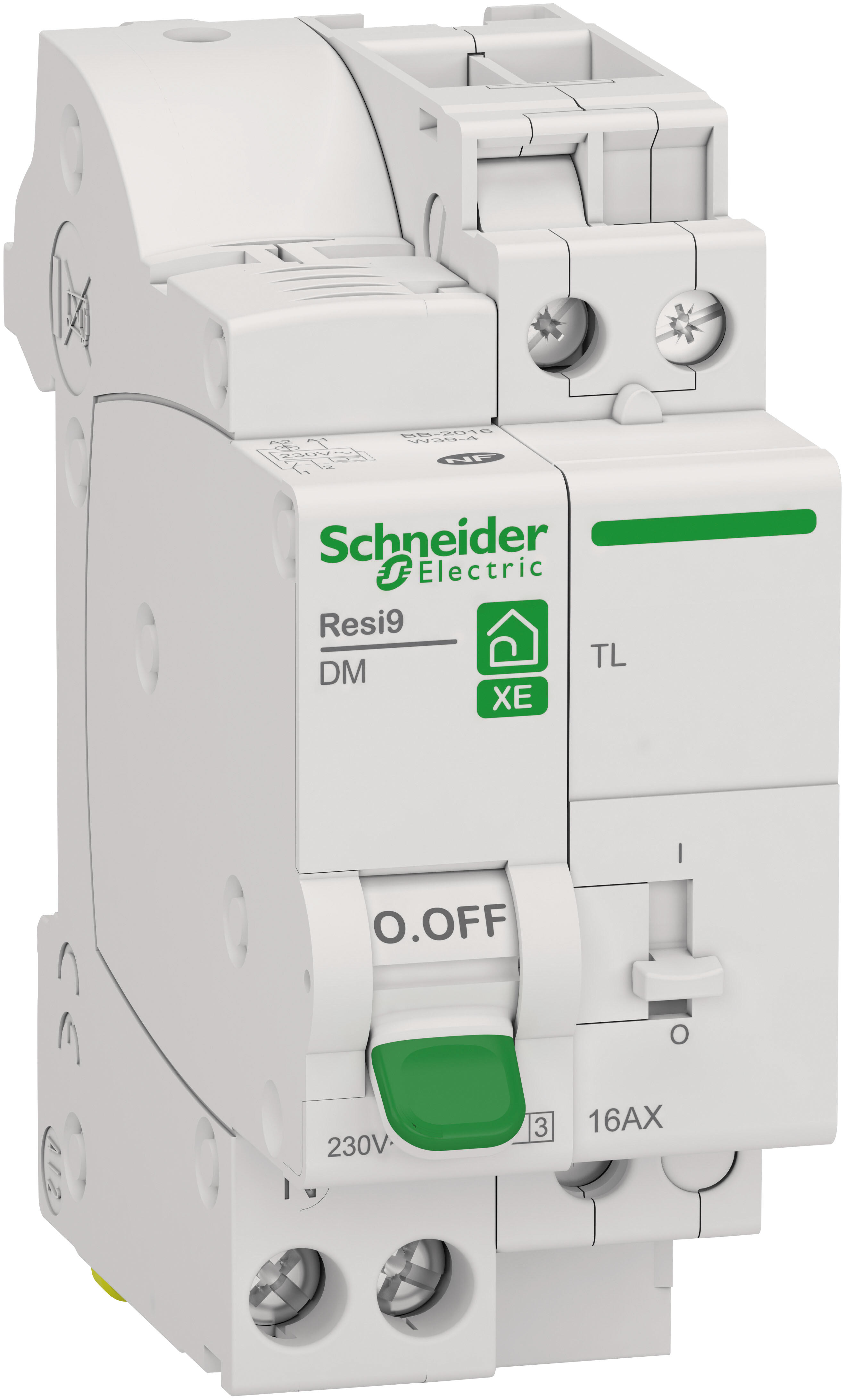 Disjoncteur + télérupteur 16A Resi9 XP - SCHNEIDER ELECTRIC - 2