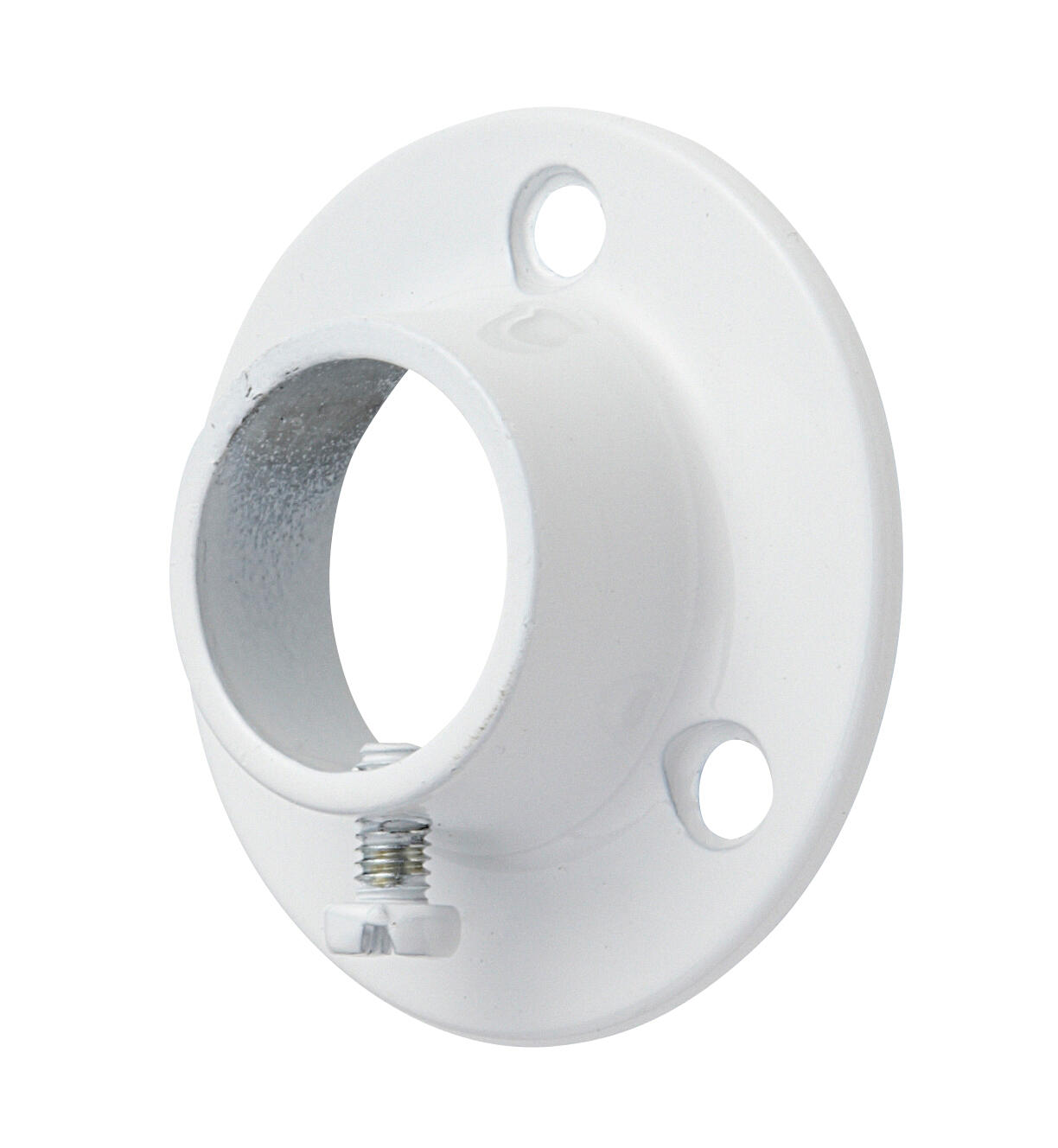 Support extrémité à vis pour tube rond - 3