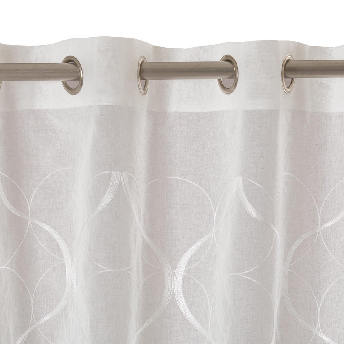 Tenda INSPIRE Pharell bianco, fettuccia 140x280 cm | Leroy Merlin Tenda INSPIRE Pharell bianco, fettuccia 140x280 cm | Leroy Merlin