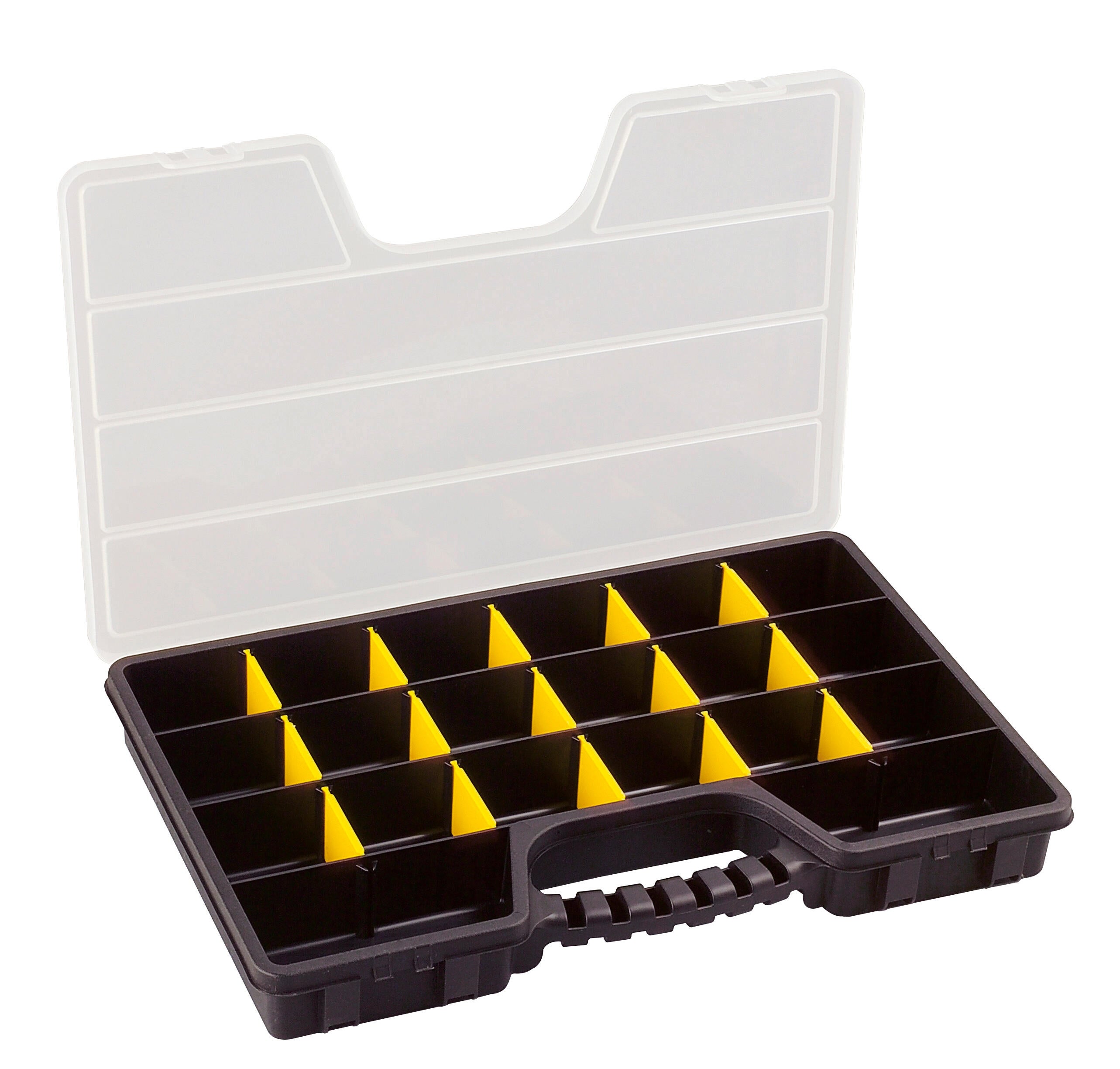 Mallette à vis plastique 22 compartiments avec séparateurs amovibles - TERRY - 2