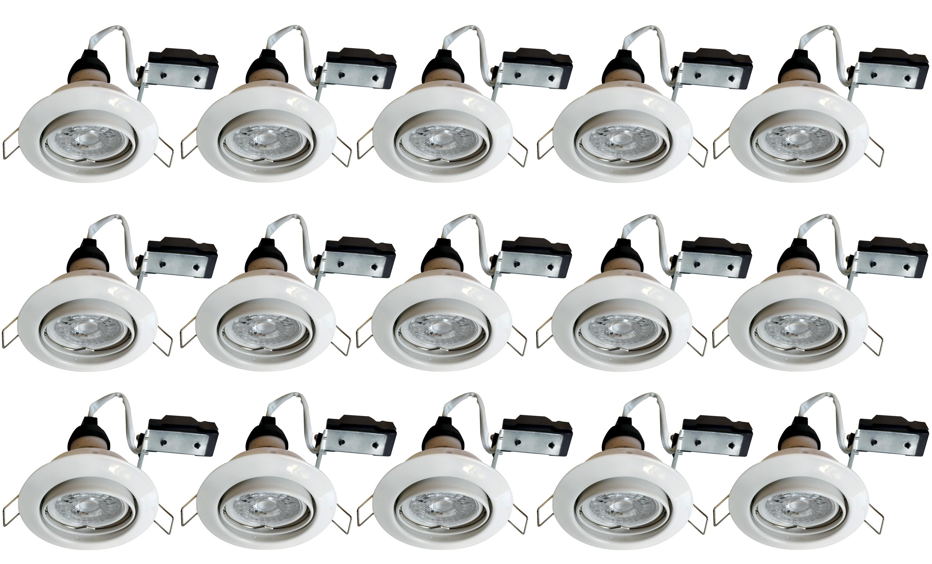Spot LED encastrable 345lm lot de 15 - SLID - 2