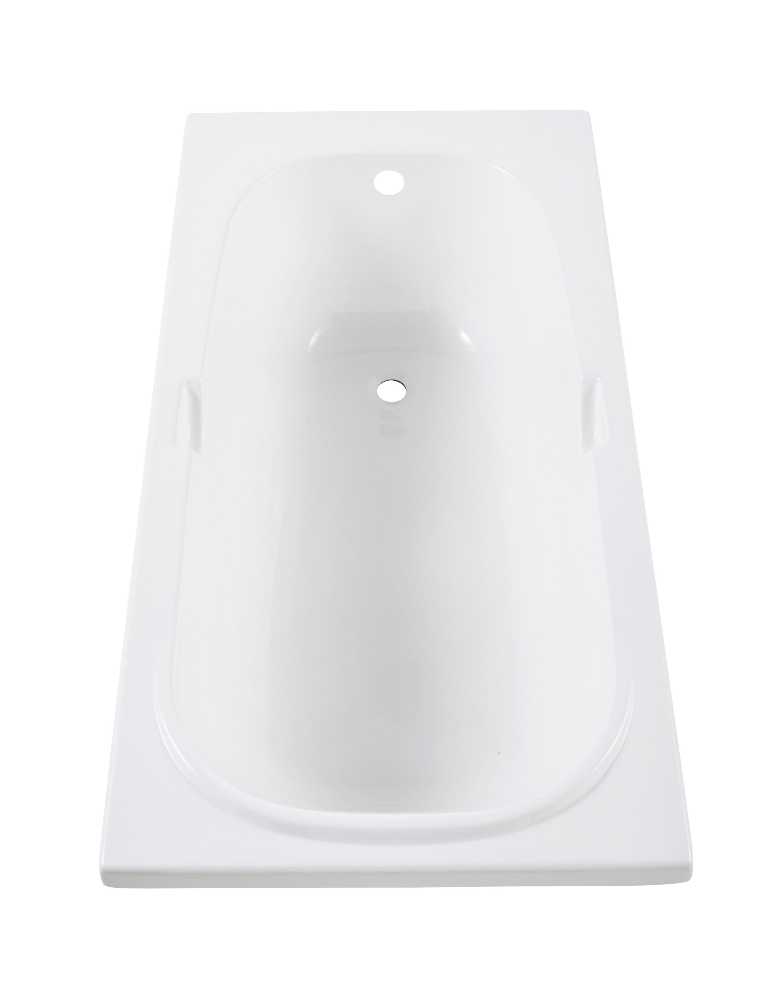 Baignoire rectangulaire blanche L.140 x l.70 cm Small - VALENTIN - 2