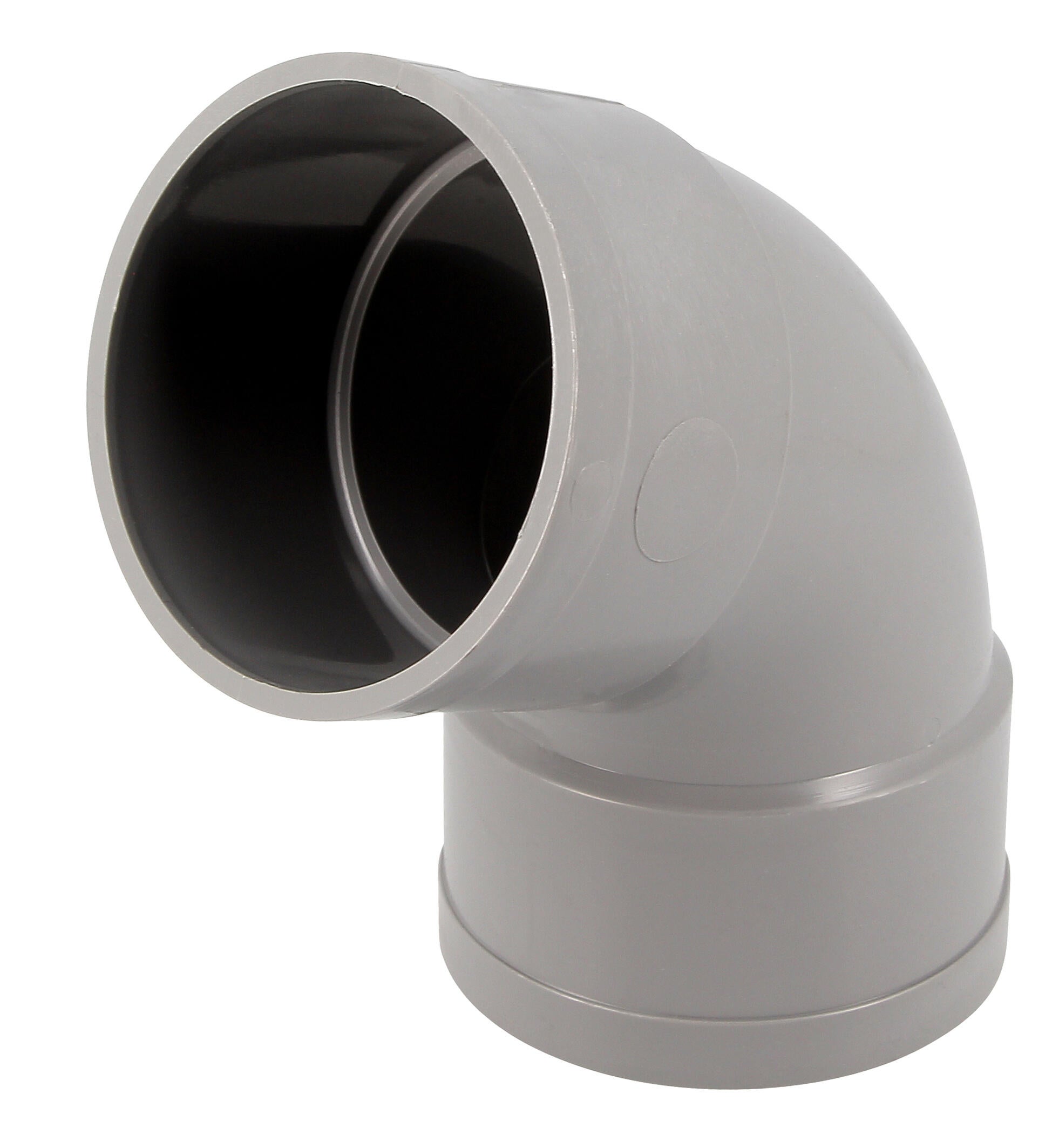 Coude évacuation  67°30 Femelle/Femelle Diam. 80 mm PVC  - NF-Me - 2