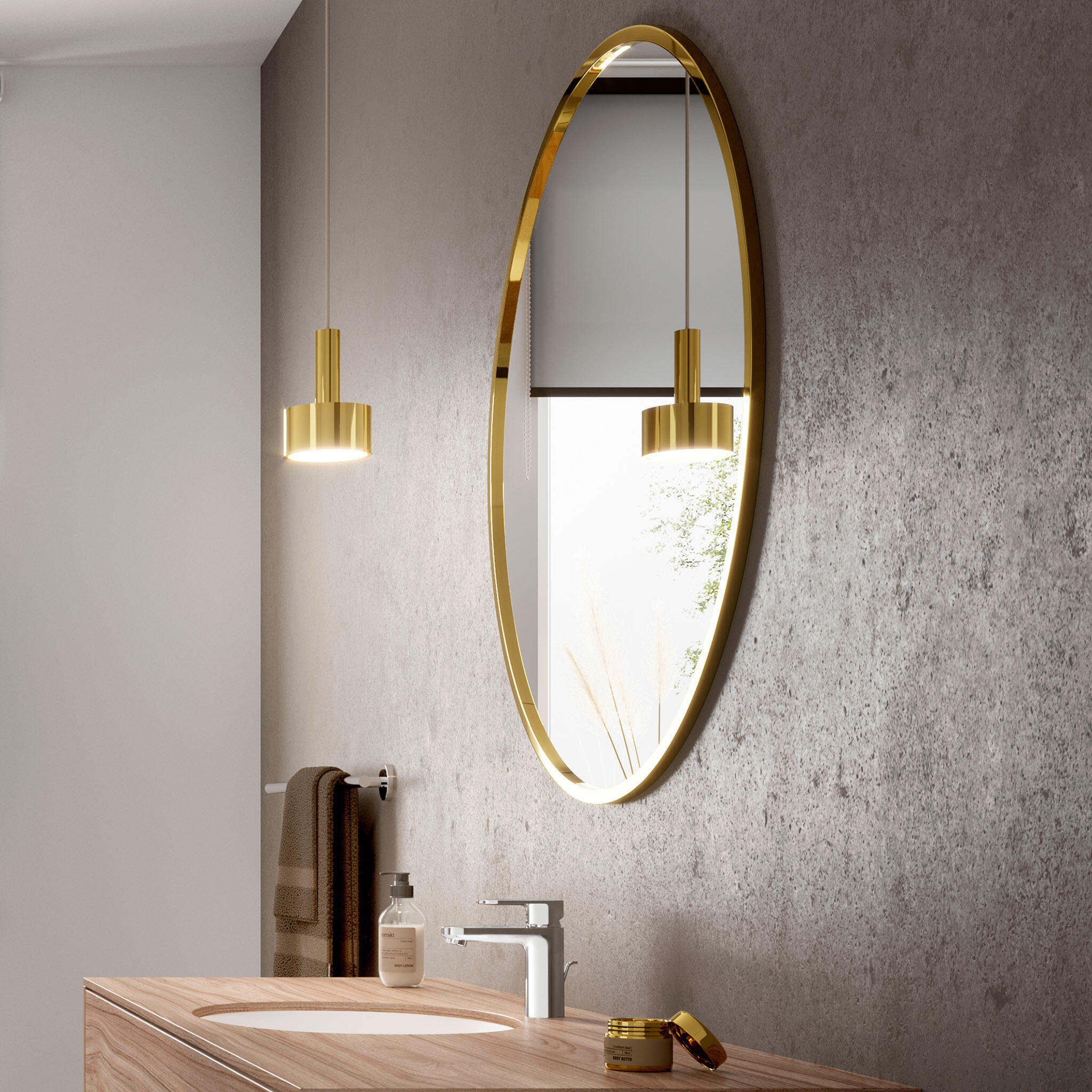 Mitigeur lavabo bec médium - Chromé - Vernis Blend 100 - 2