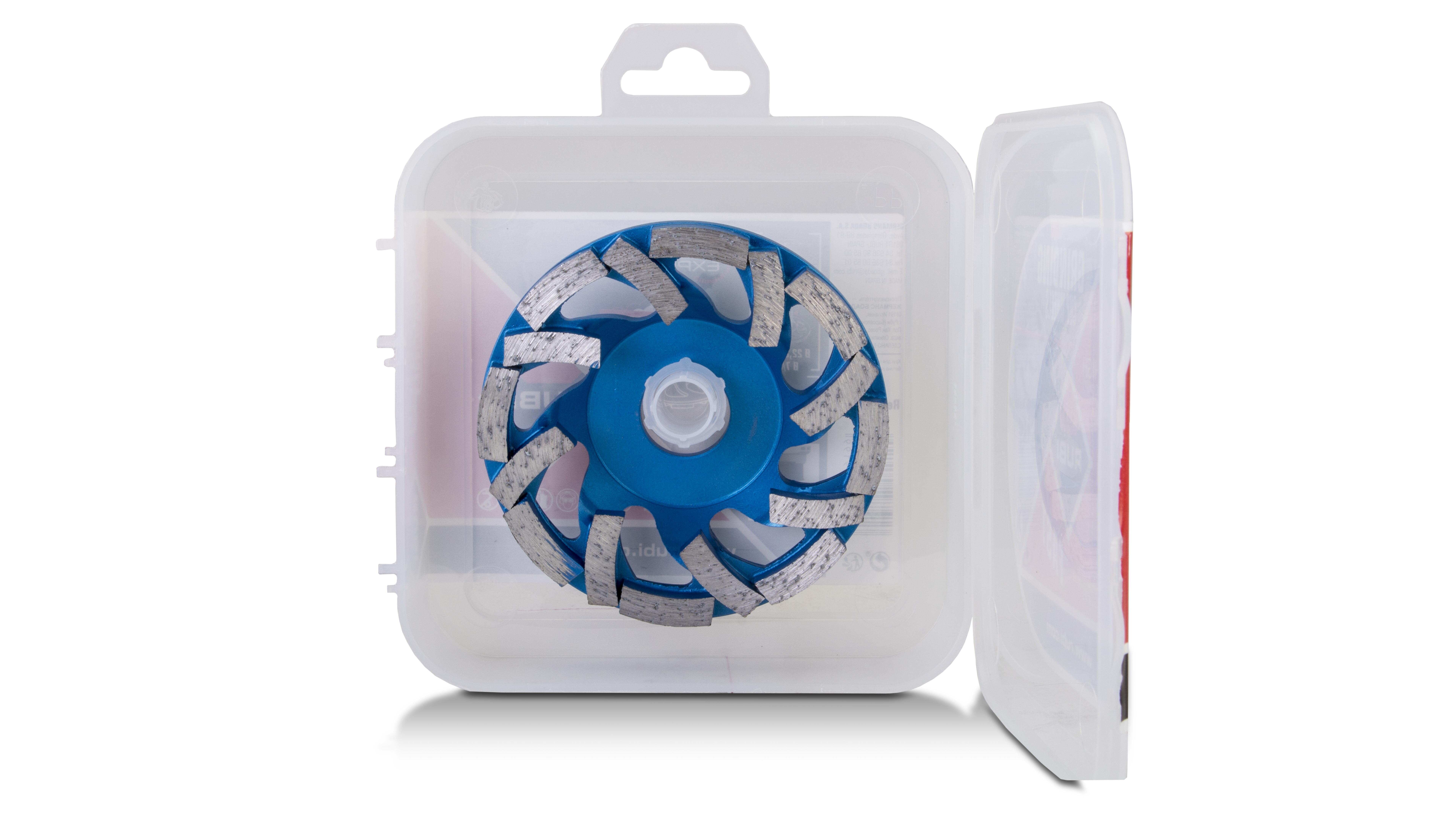 Disque Ecd Disque Diamanté Rubi ECD 125 Mm - Coupe Et Meulage 2 En 1 Pour Pierre Et Carrelage Disque Diamant Rubi Ecd
