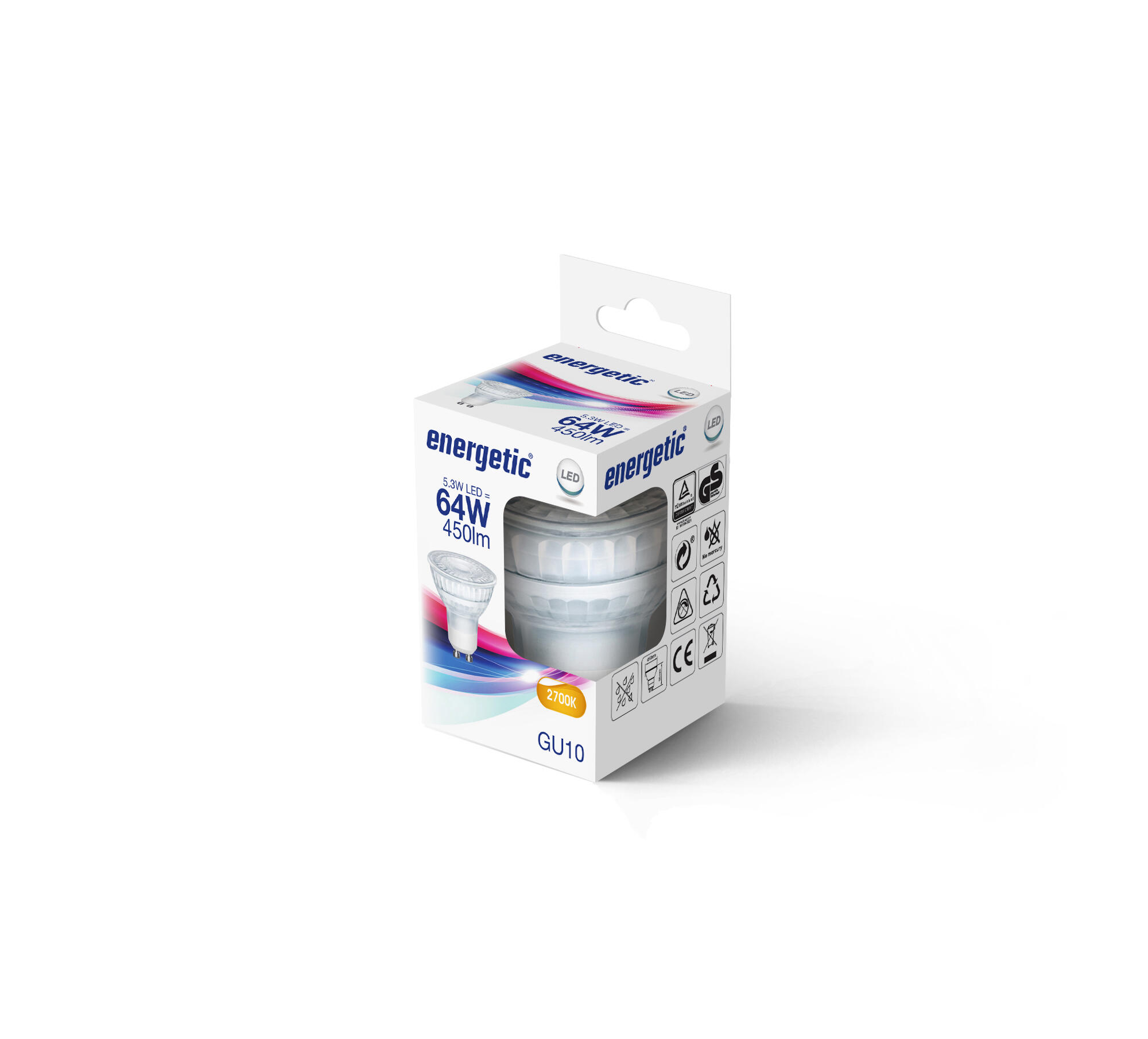 Ampoule LED GU10 blanc chaud 450Lm   - NORDLUX - 2