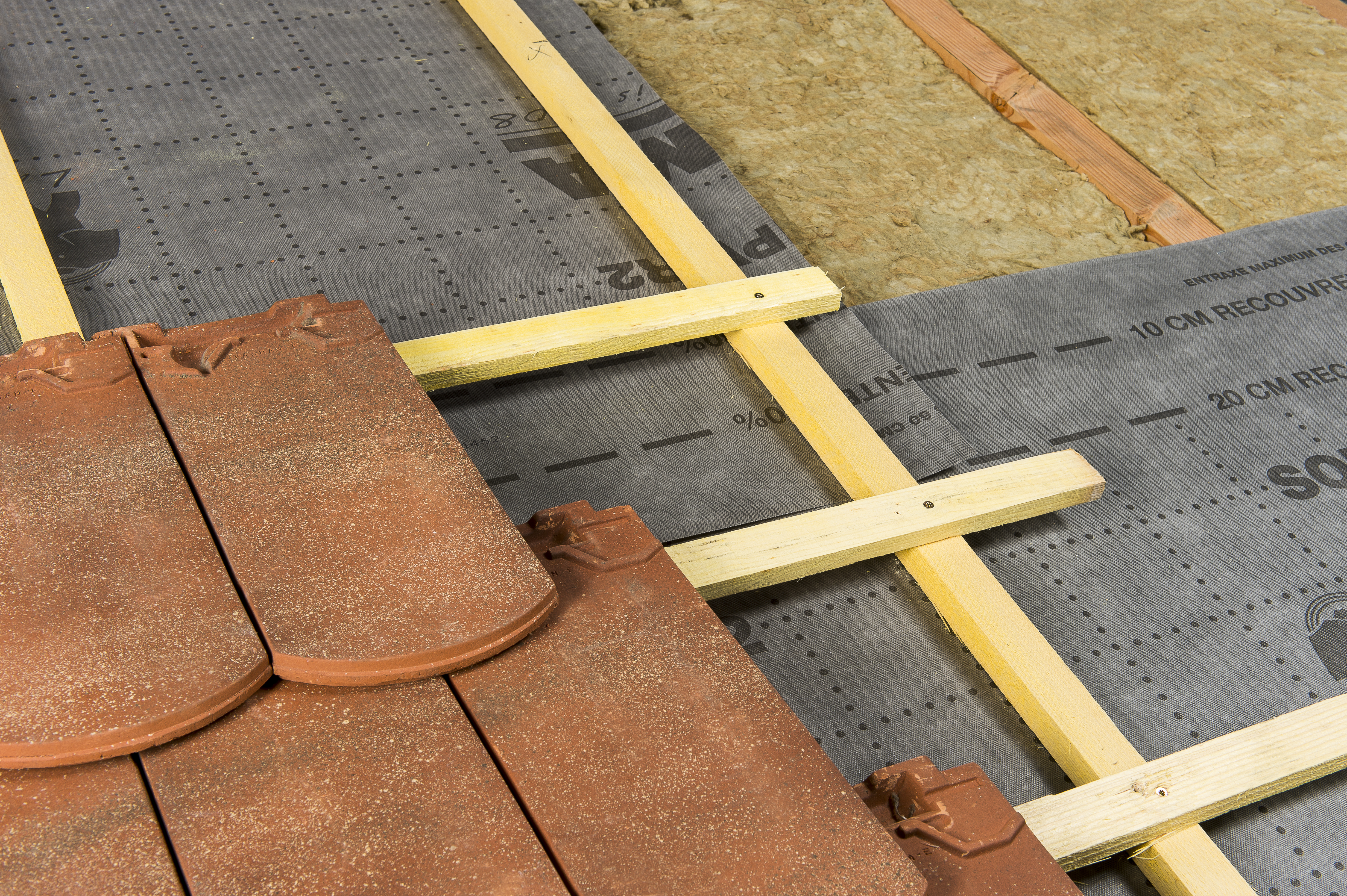 Ecran de sous-toiture HPV R2 QB, rouleau de L.30 x l.1 m Sop'écran - SOPREMA - 3