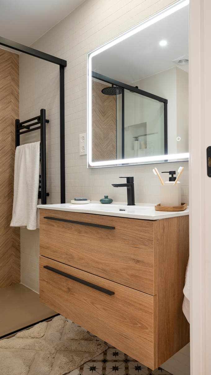 Mueble de lavabo suspendido