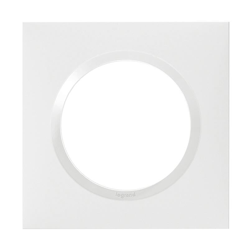 Plaque de finition 1 poste blanche DOOXIE - LEGRAND - 2