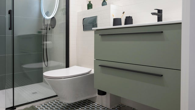 baño pequeño ducha