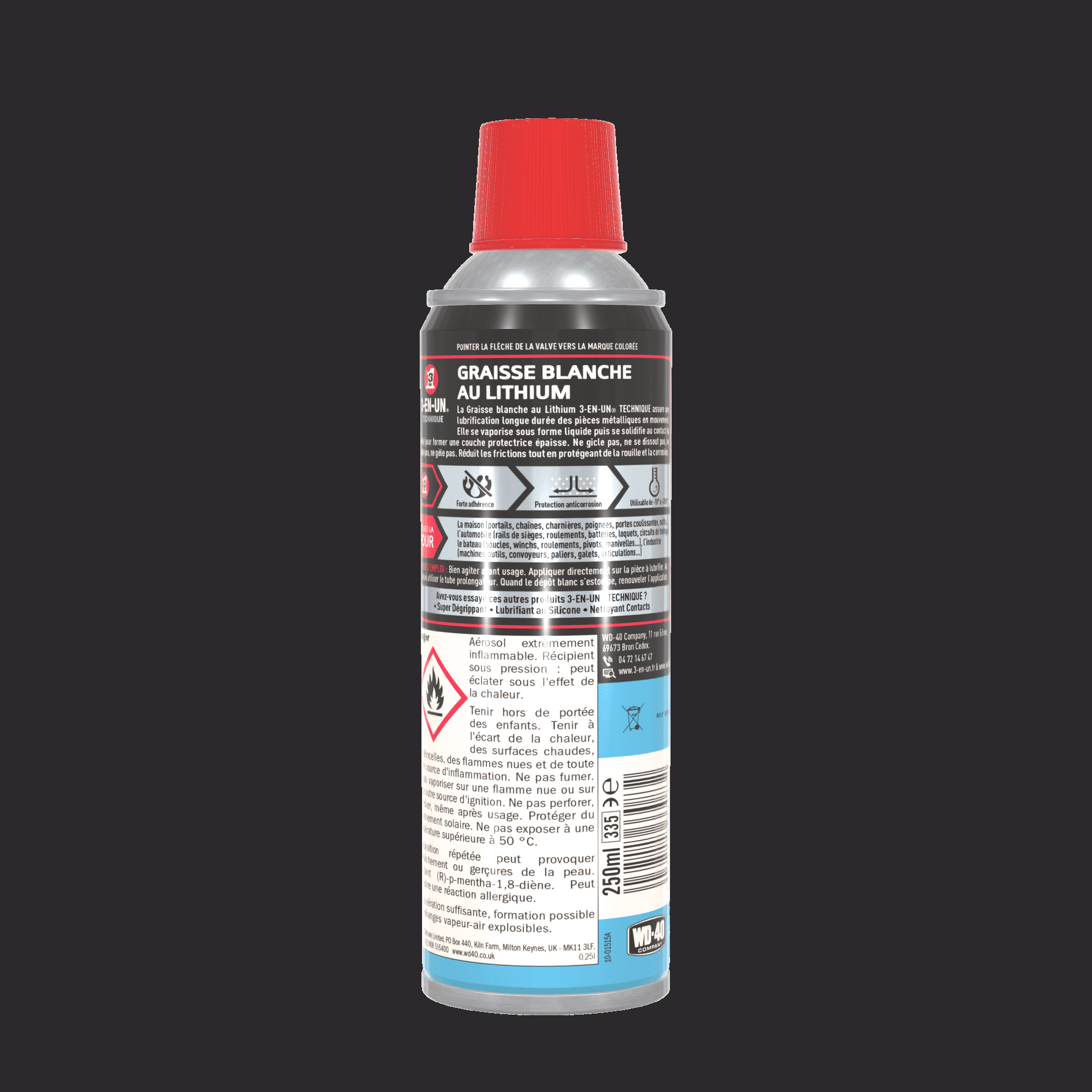 Graisse blanche au Lithium - 3-EN-UN - 2