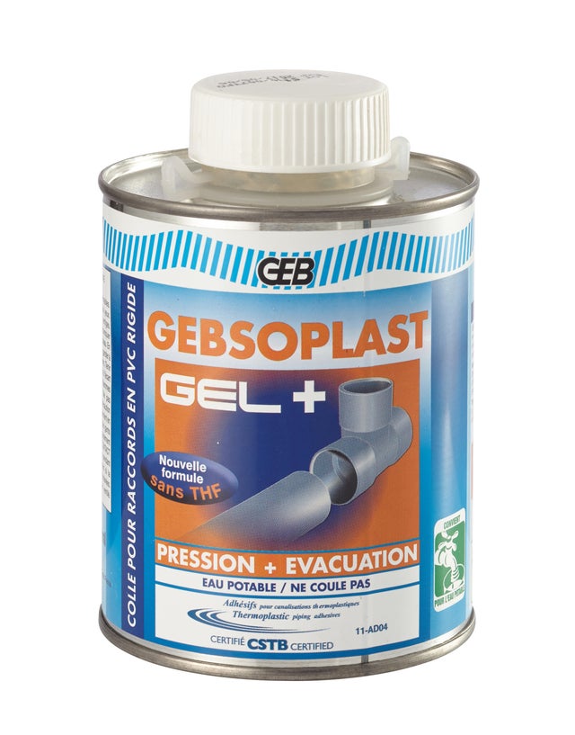 Colle PVC 500 ml Gebsoplast Gel Plus - GEB