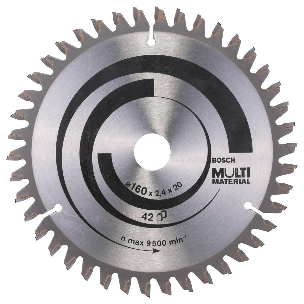 Lame scie circulaire multi-matériaux Diam.160 mm - 2608640503 BOSCH - 4