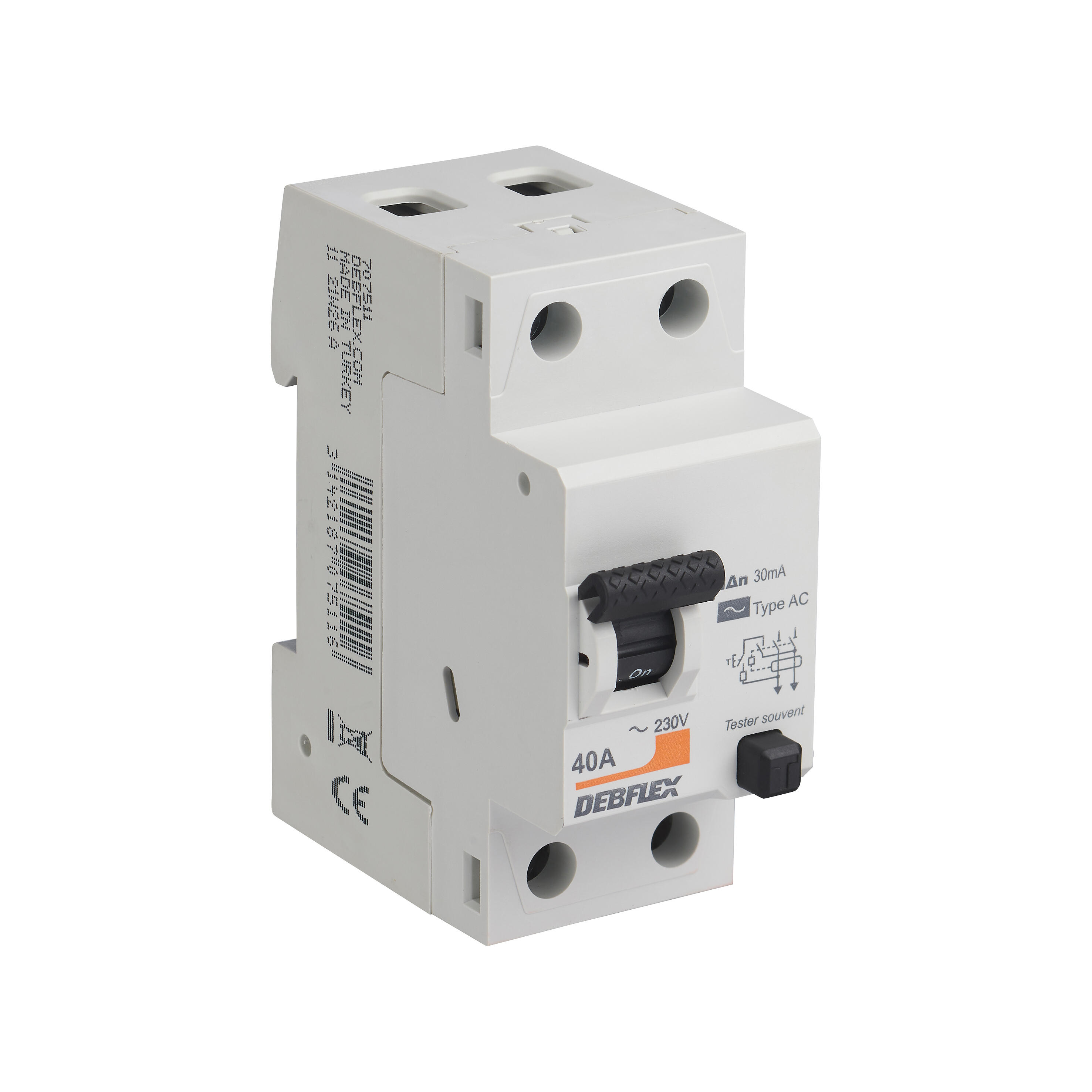 Interrupteur différentiel 2P 30MA 40A 2 MODULES TYPE AC - 2