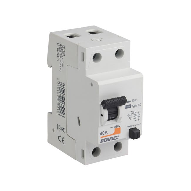 Interrupteur différentiel SCHNEIDER 63A 30mA type AC Resi9 XP - R9PRC263 Interrupteur différentiel SCHNEIDER 63A 30mA type AC Resi9 XP - R9PRC263