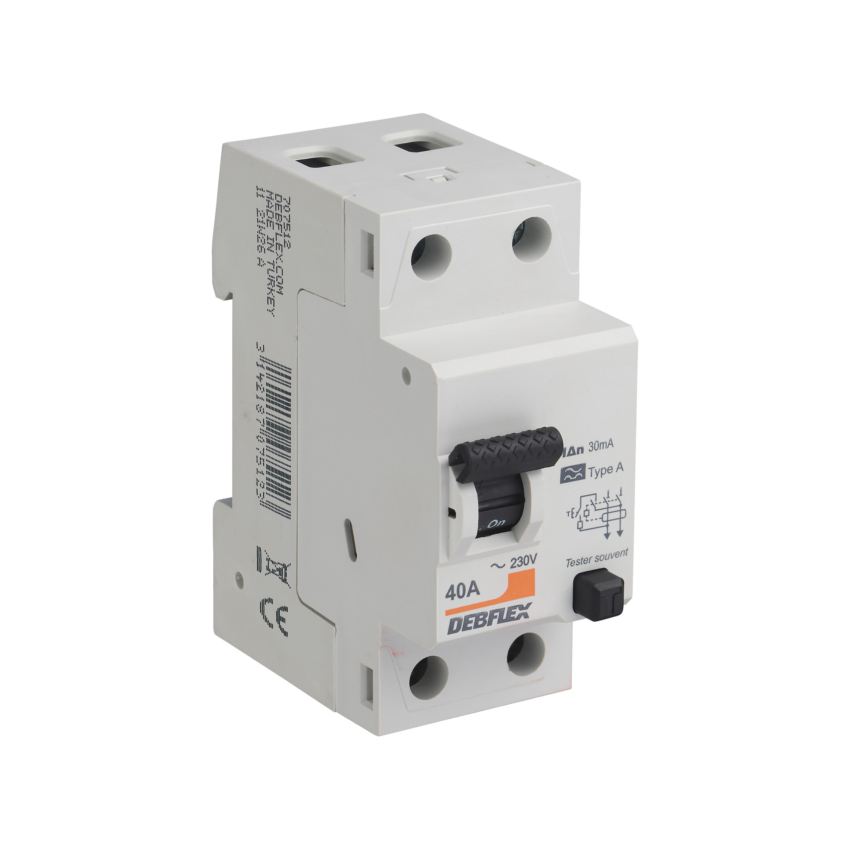 Interrupteur différentiel 2P 30MA 40A 2 MODULES TYPE A - 2