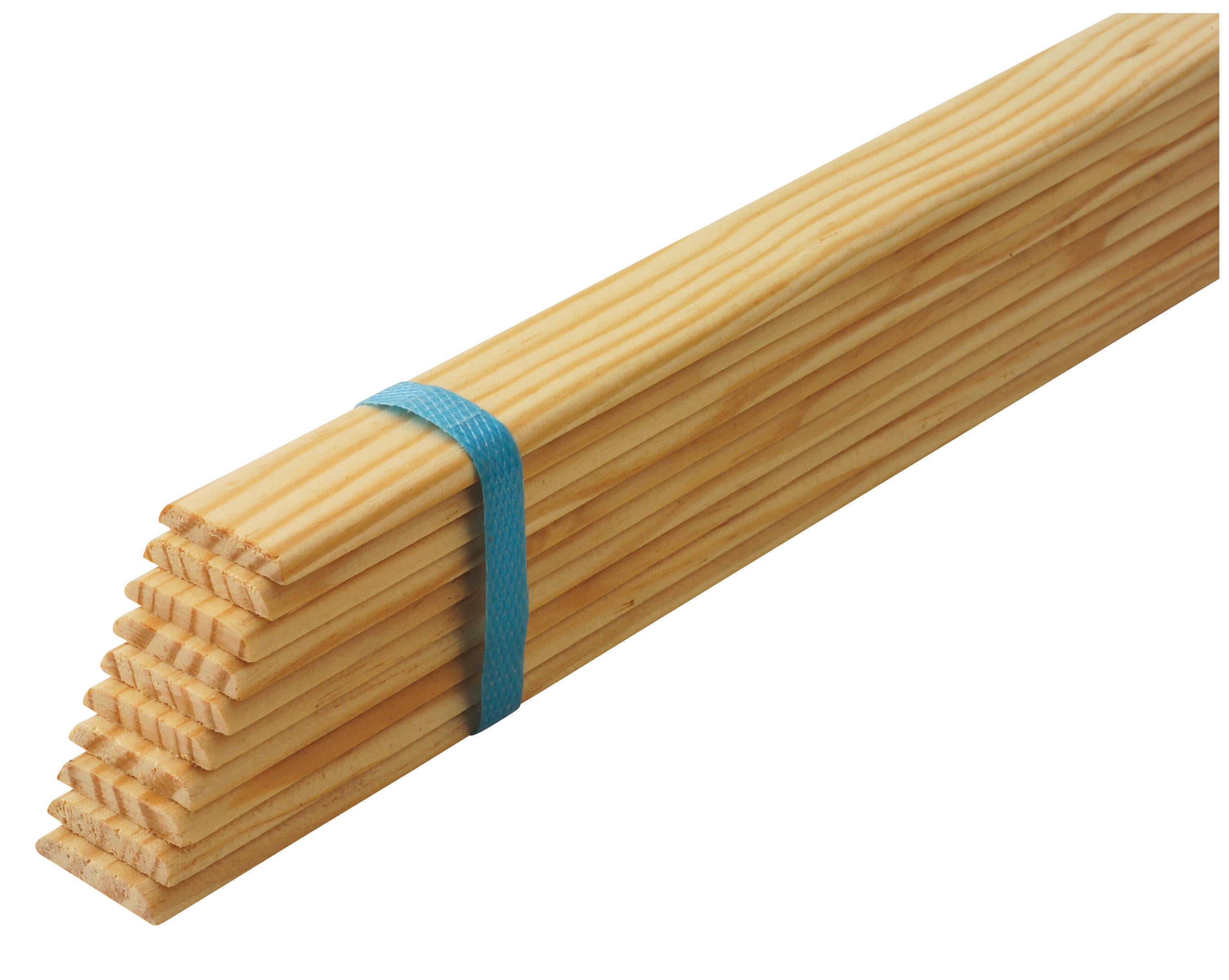 Champlat 2 arrondis en pin petits nœuds 5,3 x 27,5 mm Long.2,4 m - SOTRINBOIS - 5