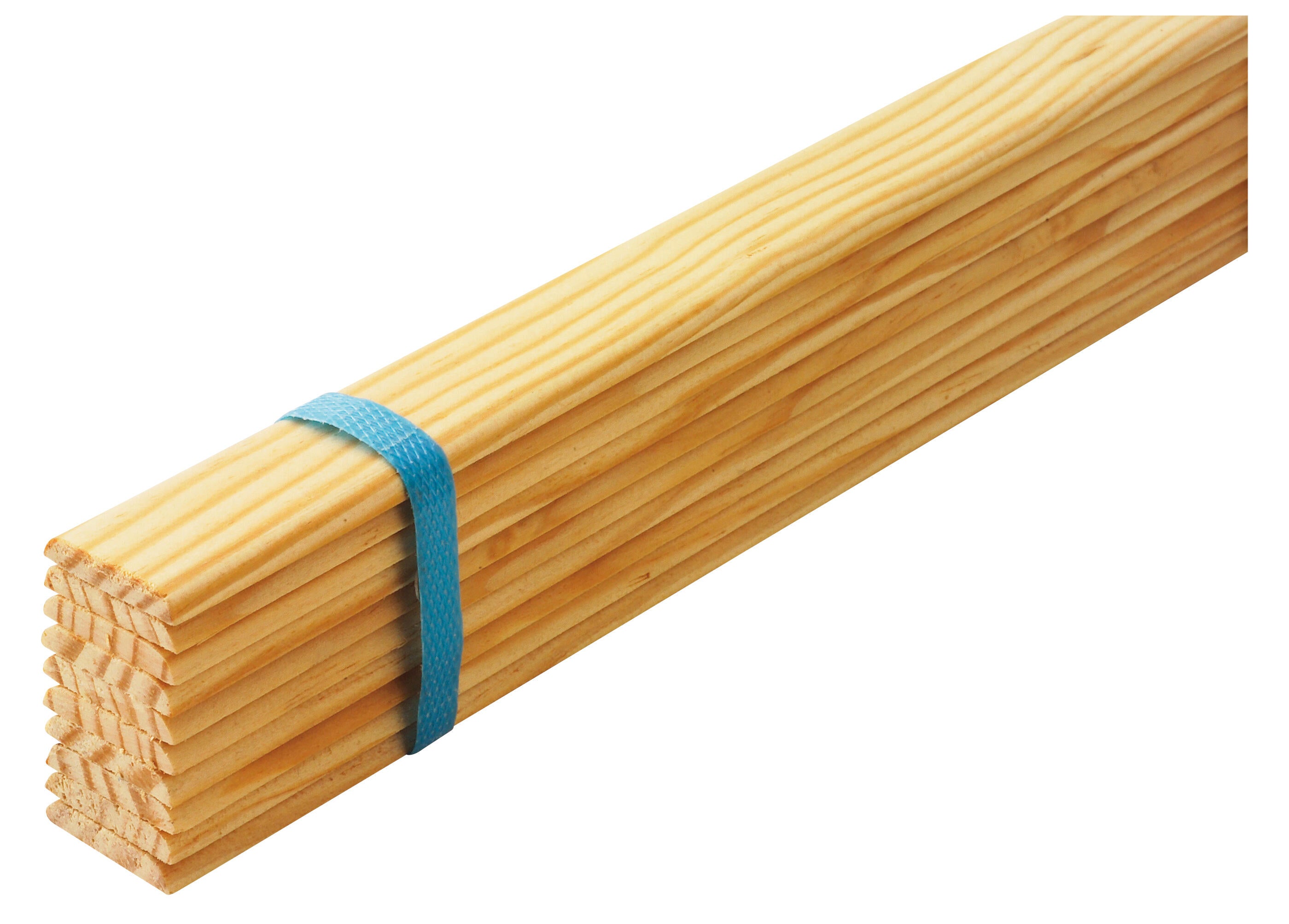 Champlat 2 arrondis en pin petits nœuds 5,3 x 27,5 mm Long.2,4 m - SOTRINBOIS - 4