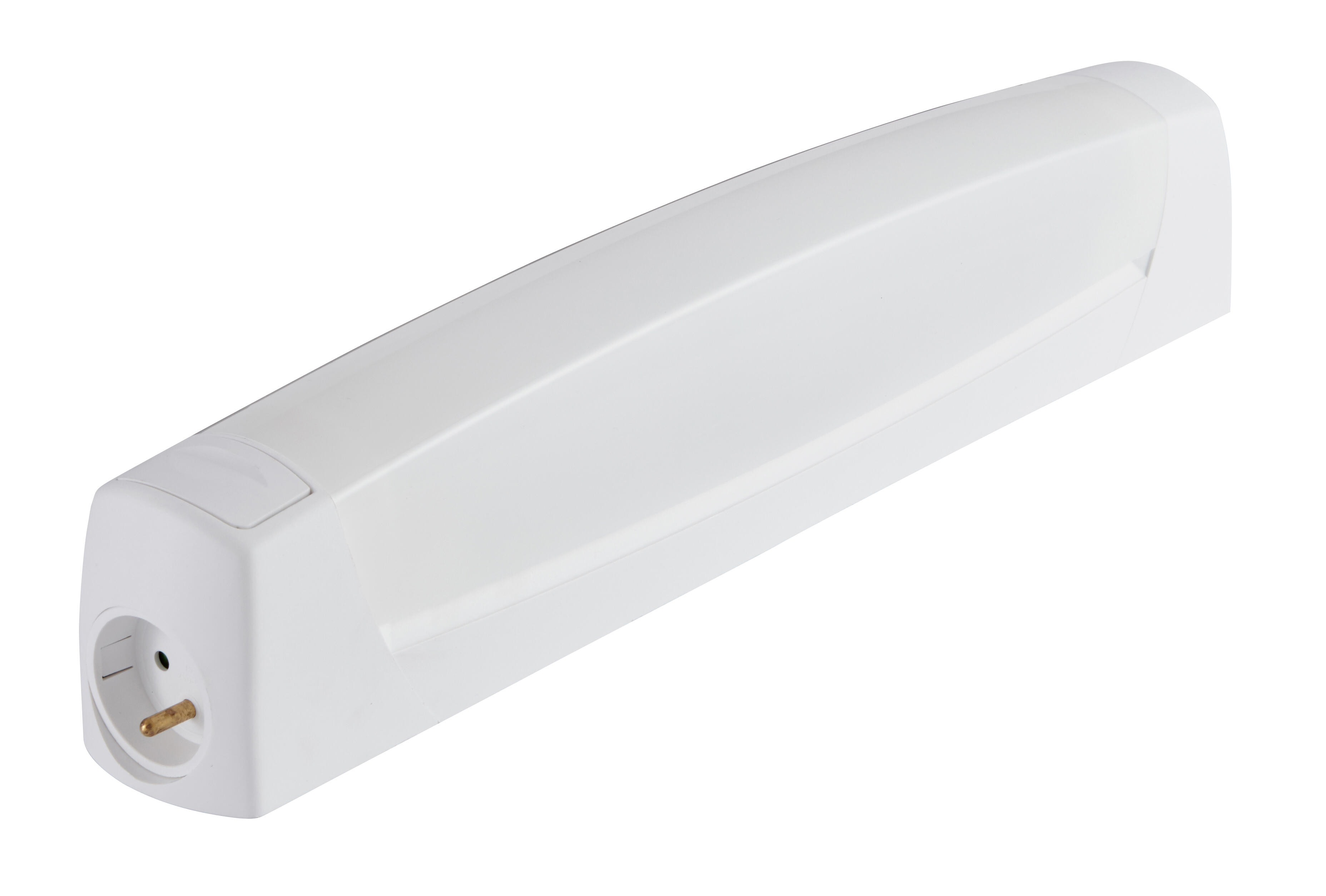 Réglette IP24 prise 2P+T  50 W - SLID - 2