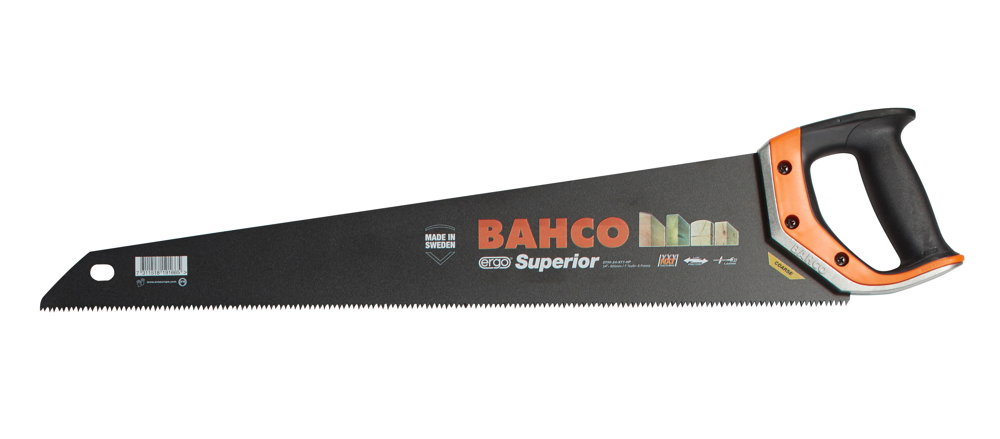 Scie égoïne 600 mm Superior - BAHCO - 2
