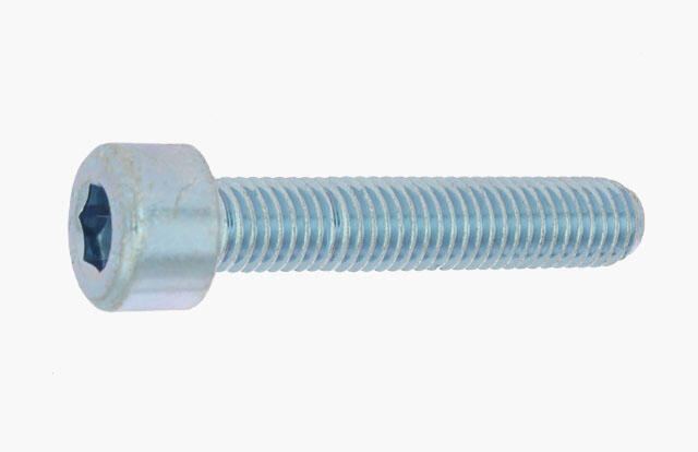 Vis métal Diam.8 mm tête 6 pans creux Boîte de 10 - VISWOOD - 2