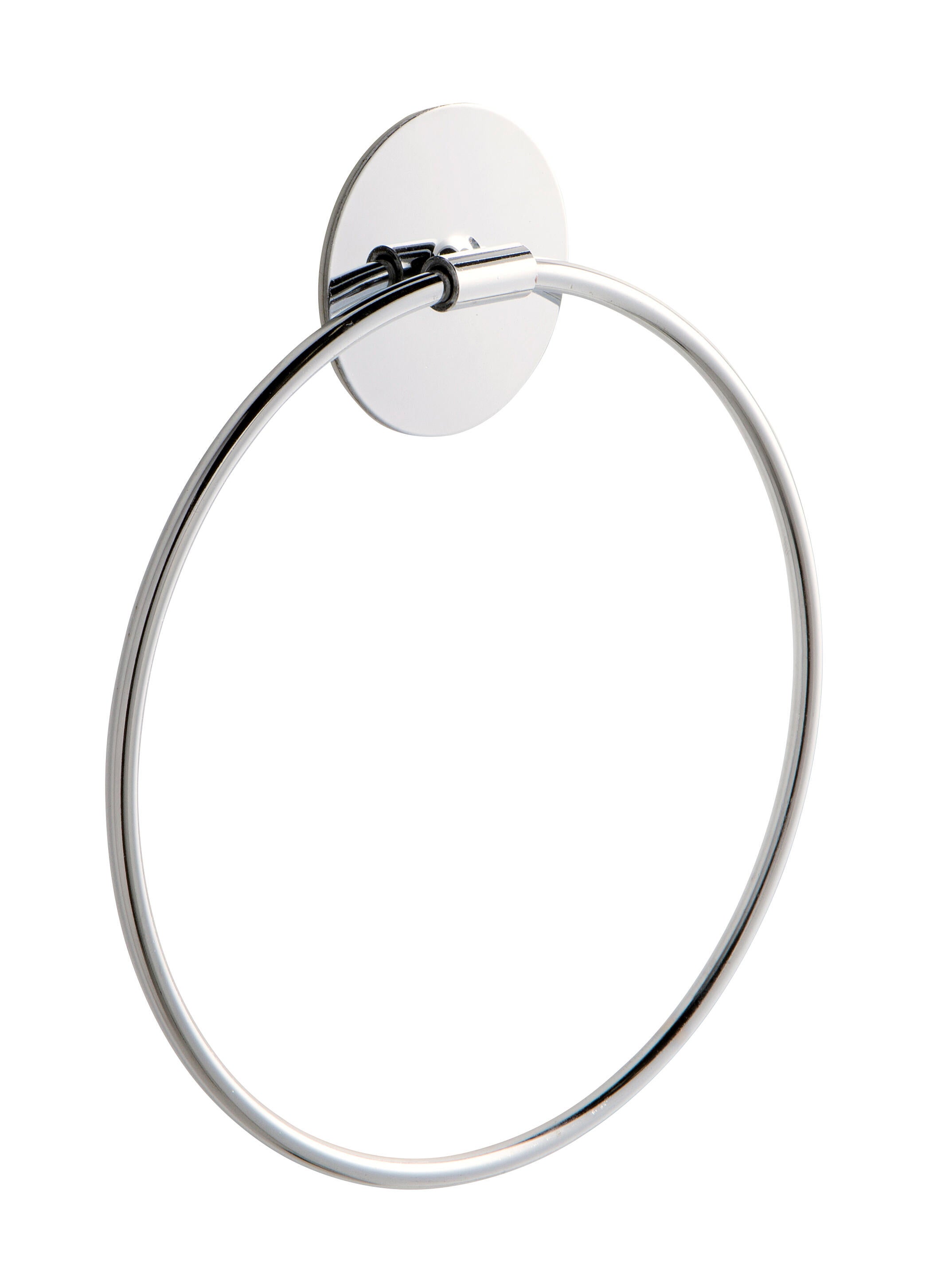 Anneau porte-serviette chromé - 2