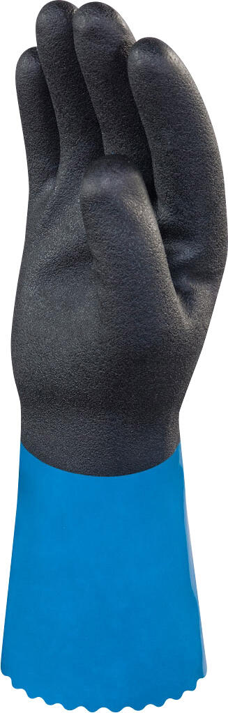 Gants de protection double enduction PVC / nitrile T.10 - DELTA PLUS - 2