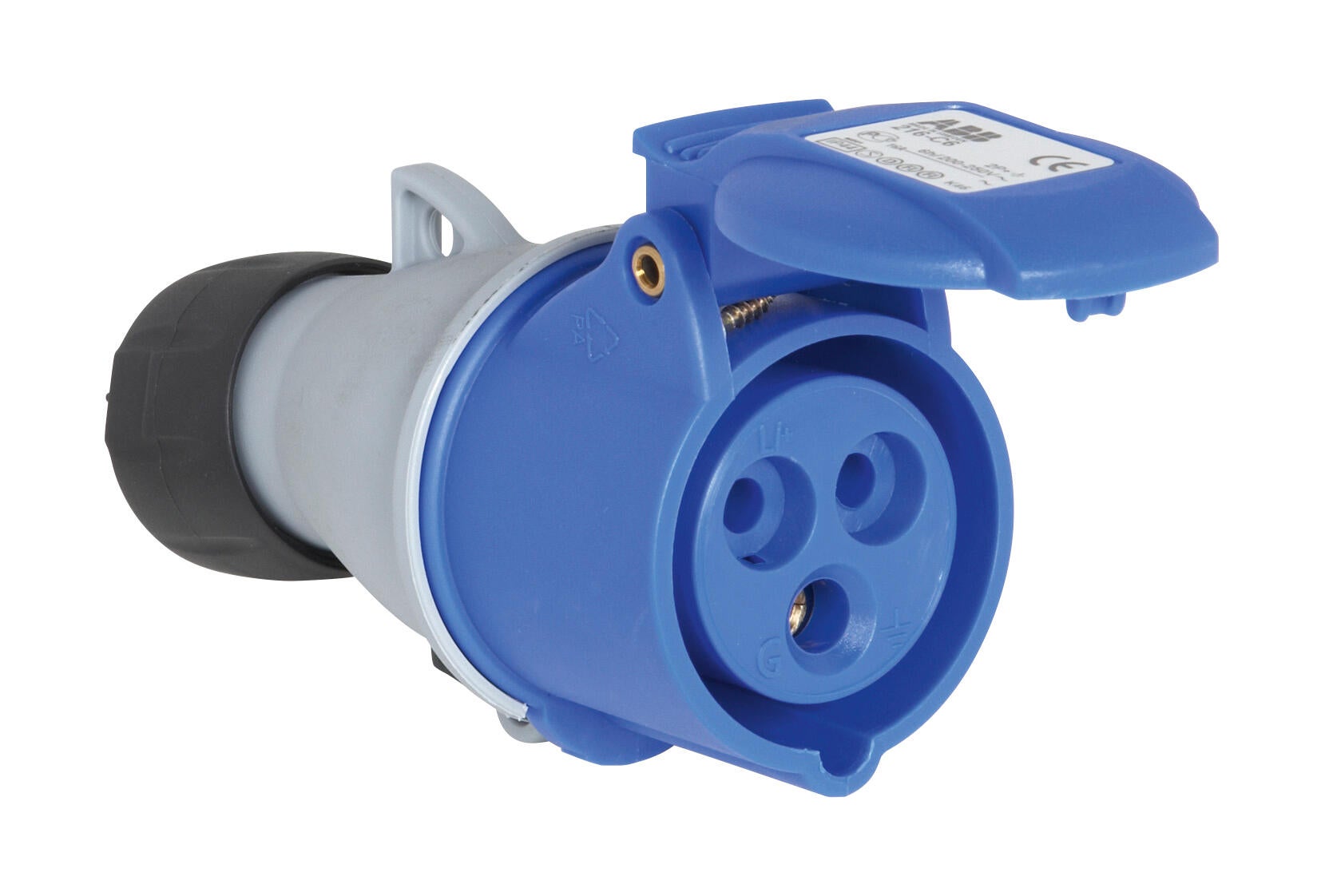 Fiche indus 2P+T femelle 16A IP44 - BRENNENSTUHL  - 2