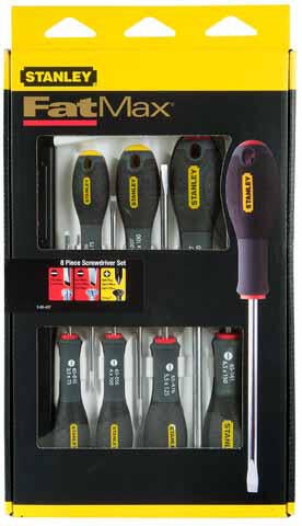 Jeu de 8 tournevis STANLEY FATMAX - 3