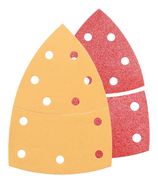 Papier abrasif pour ponceuse delta 102x152 mm lot de 25 - BOSCH