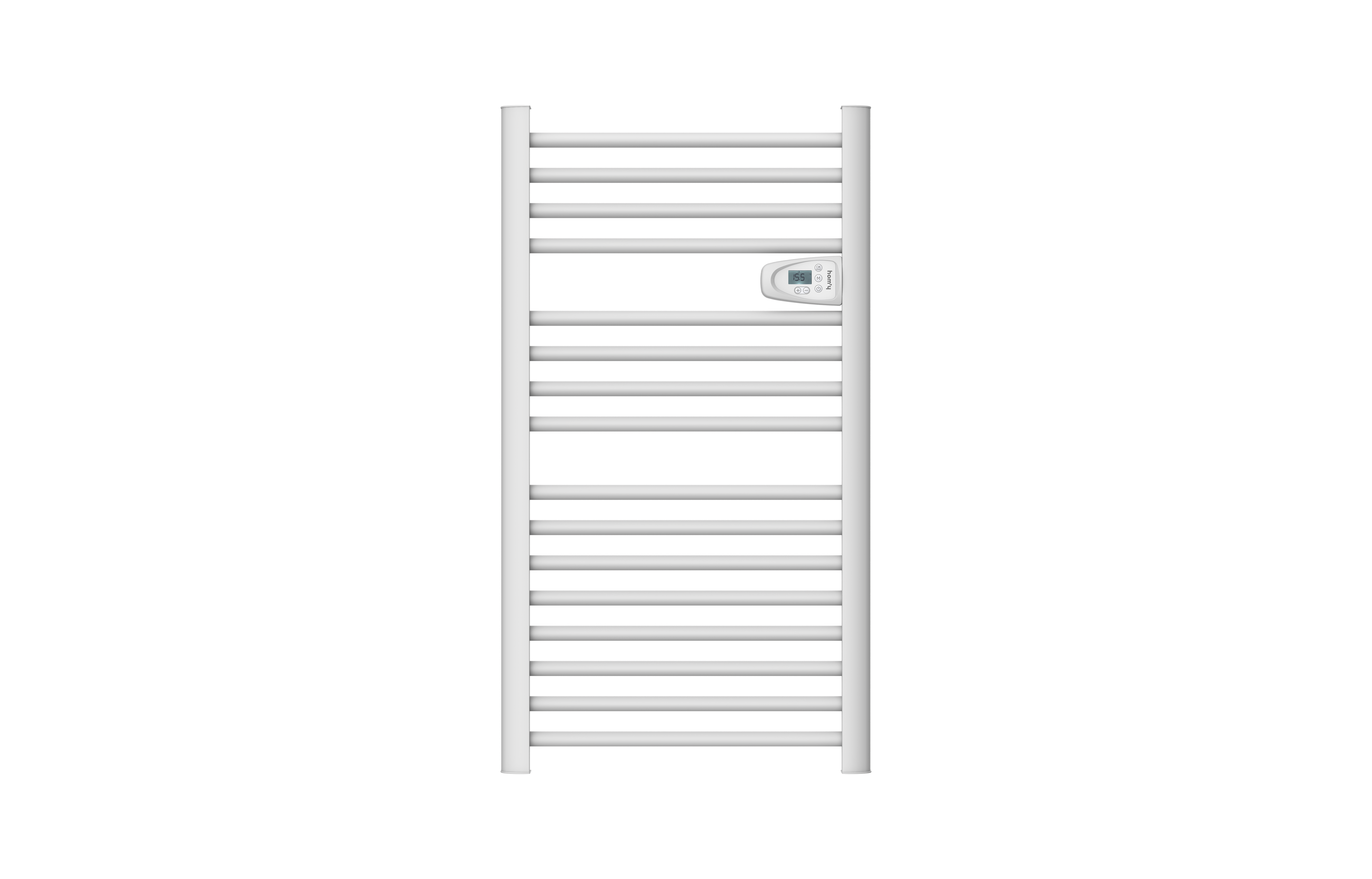 Sèche serviette électrique blanc 500 W KLIO  - 4