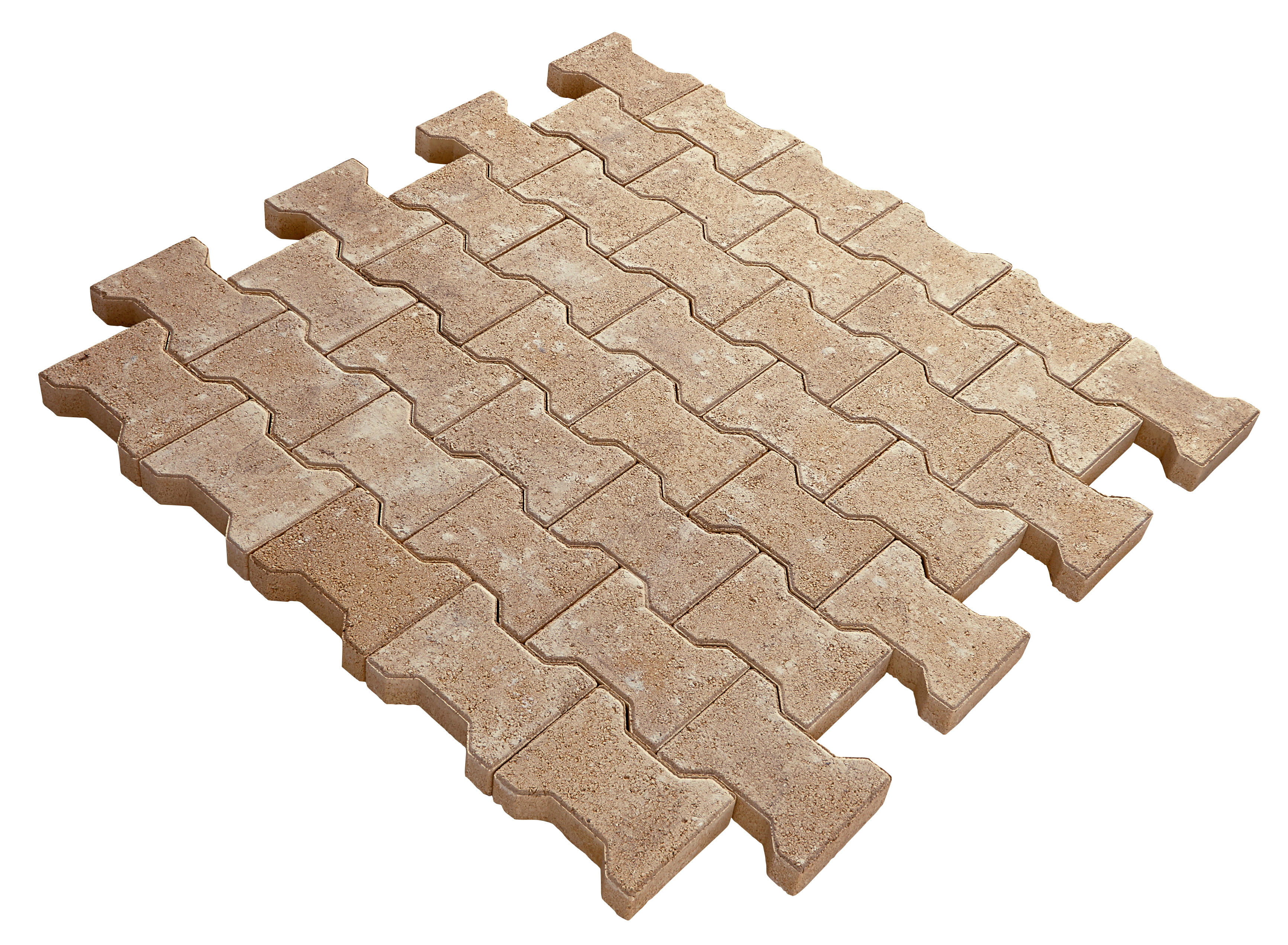 Pavé béton autobloquant L.24,5 x l.12,5 x Ep.5 cm, le m² - 3