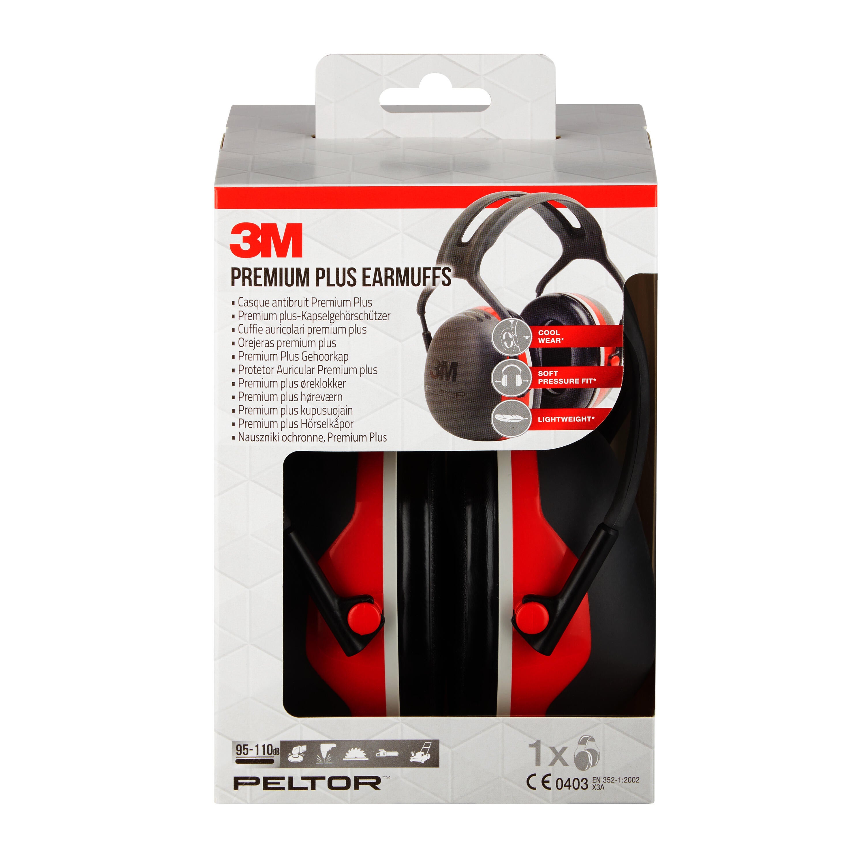Casque antibruit PELTOR™ X3  - 3M - 4