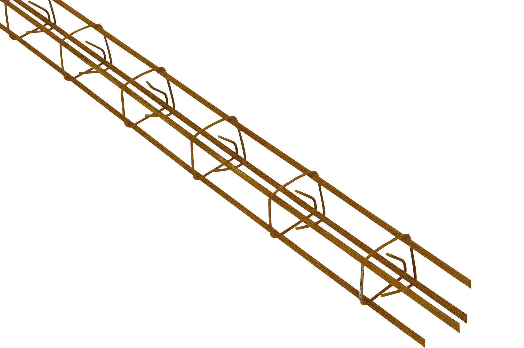 Chaînage carré, 10 x 10 cm Diam.7 mm Long.6 m - 2
