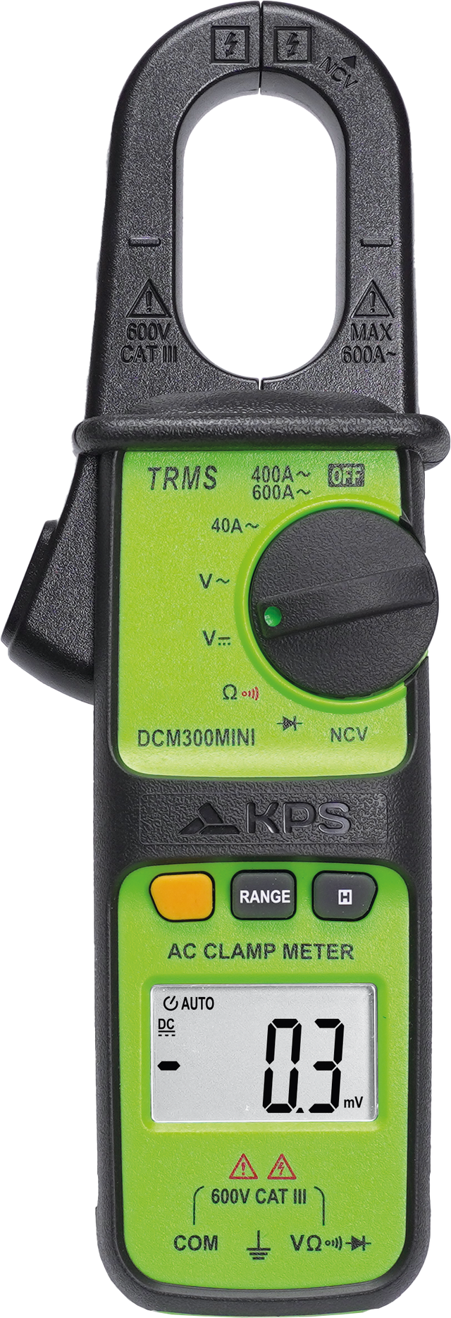 Pince ampèremétrique TRMS 600A ac - KPS