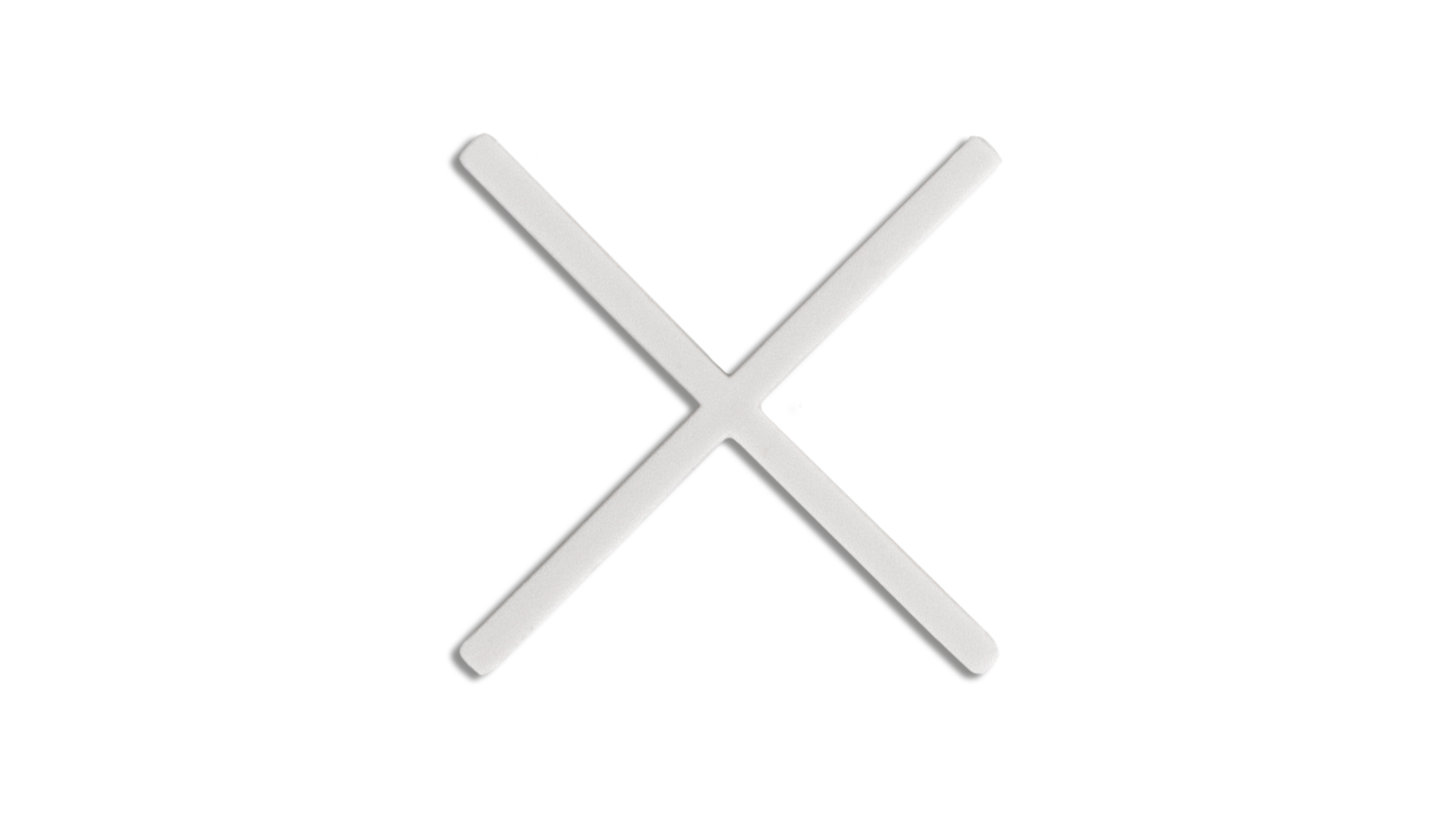 Croisillons standards pour carrelage Ep.2 mm en X - RUBI (sachet de 300) - 2