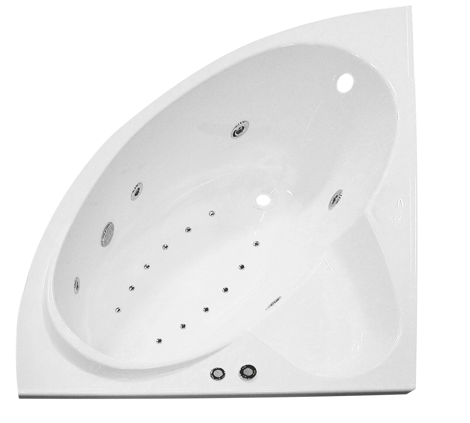 Tablier 200 x 52 cm pour baignoire d'angle 140 x 140 cm - 3