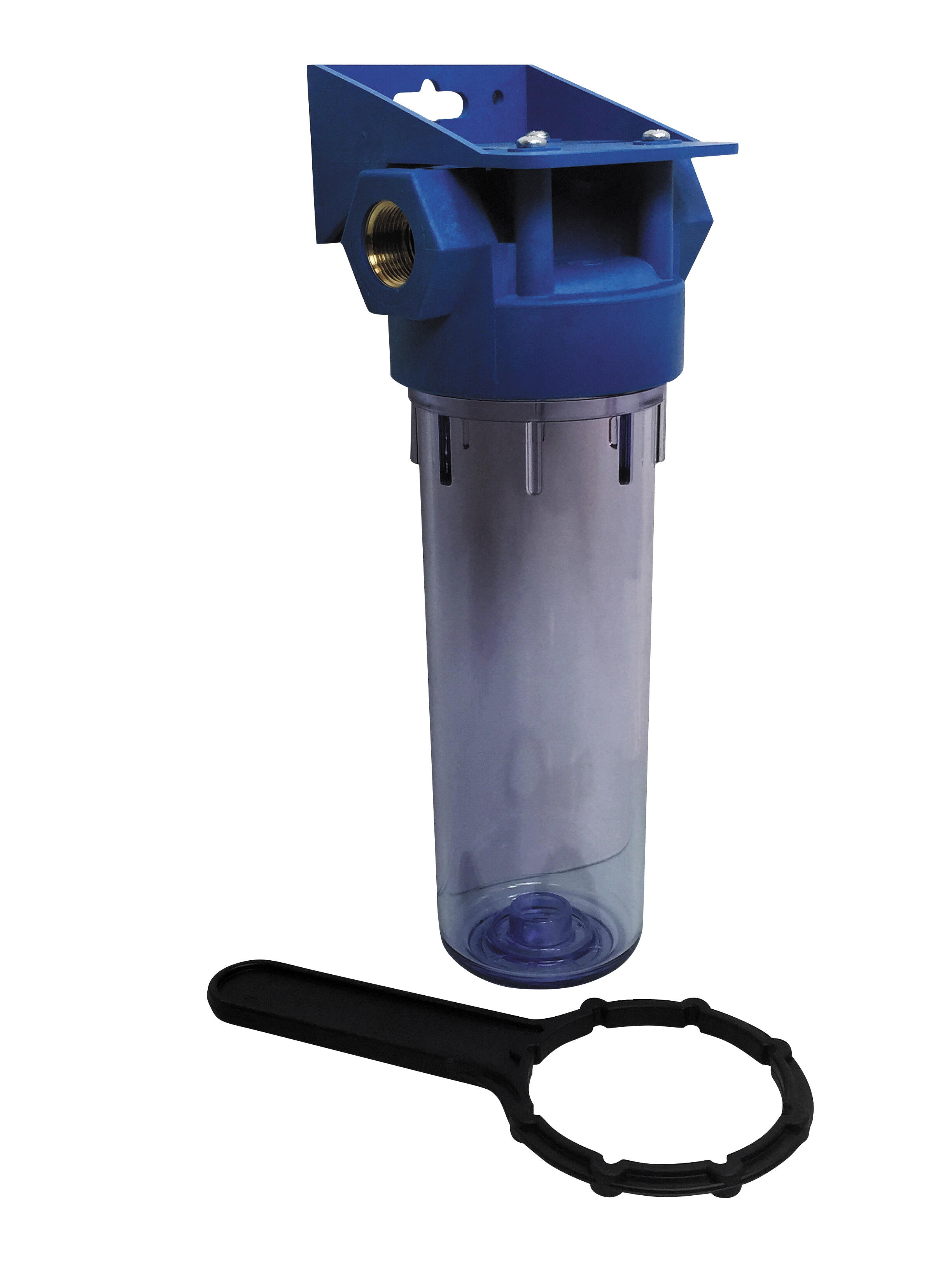 Porte filtre simple avec clé + équerre FIL34UNO  - 3