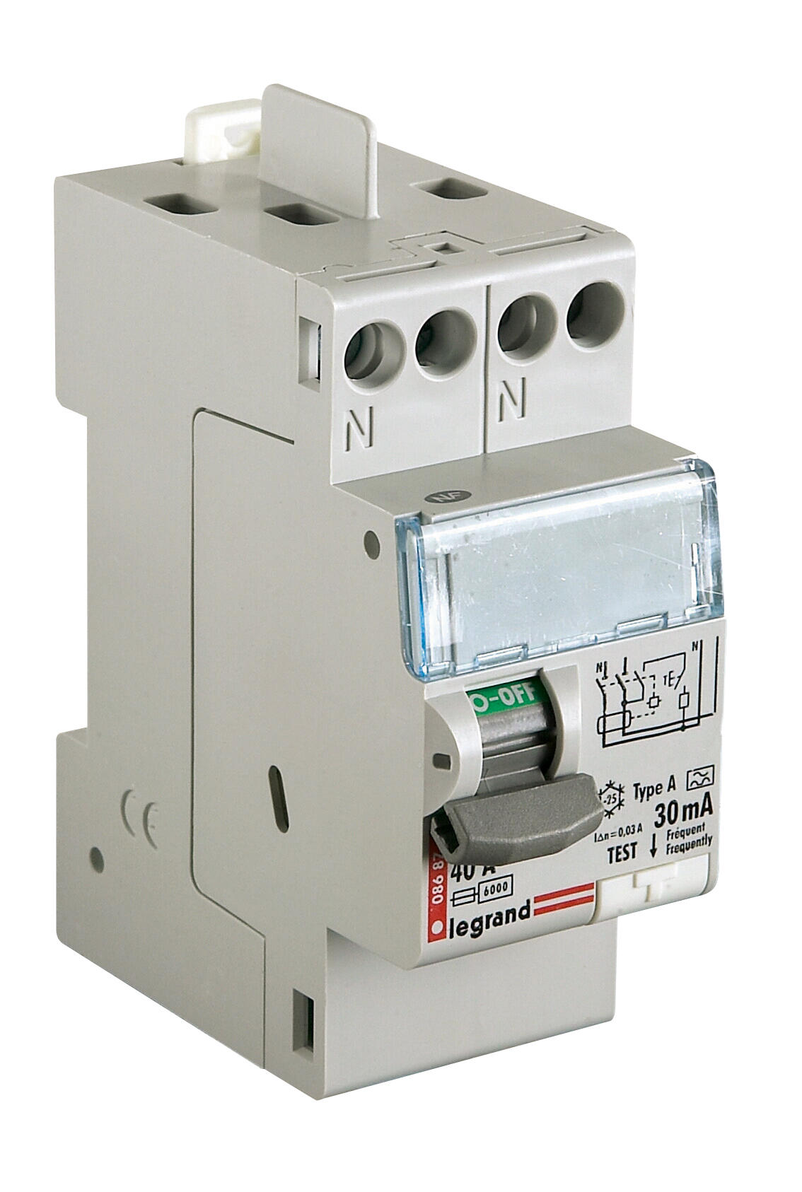 Interrupteur différentiel à vis 40A 30 mA type AC - LEGRAND  - 2